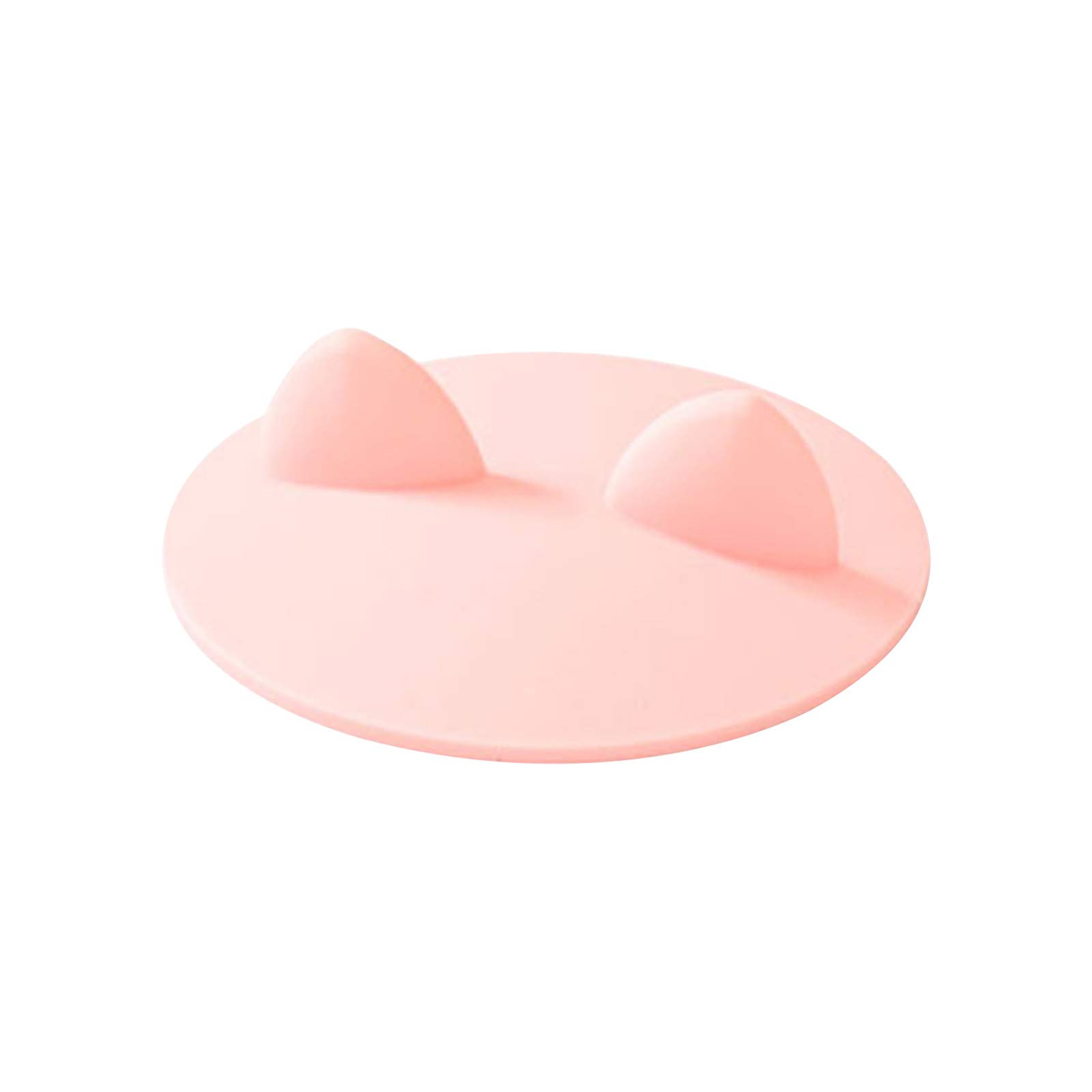 **Airtight Silicone Storage Bags for Clothes - Leakproof Plastic Cover with Sealed Lid - Organize Under Bed, Coffee Mugs & Beauty Accessories - Sturdy Pink Cat Ear Design for Home & Travel Use**