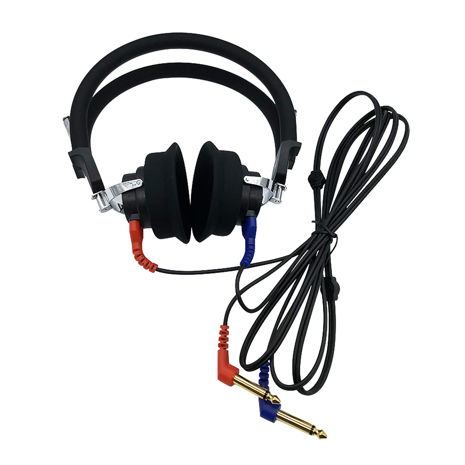 Anico Audiometer Earphone Air Transducers - Professional Hearing Test Headset with Noise Reduction Technology (Black) - Ideal for Audiologists, Clinics & Home Hearing Tests