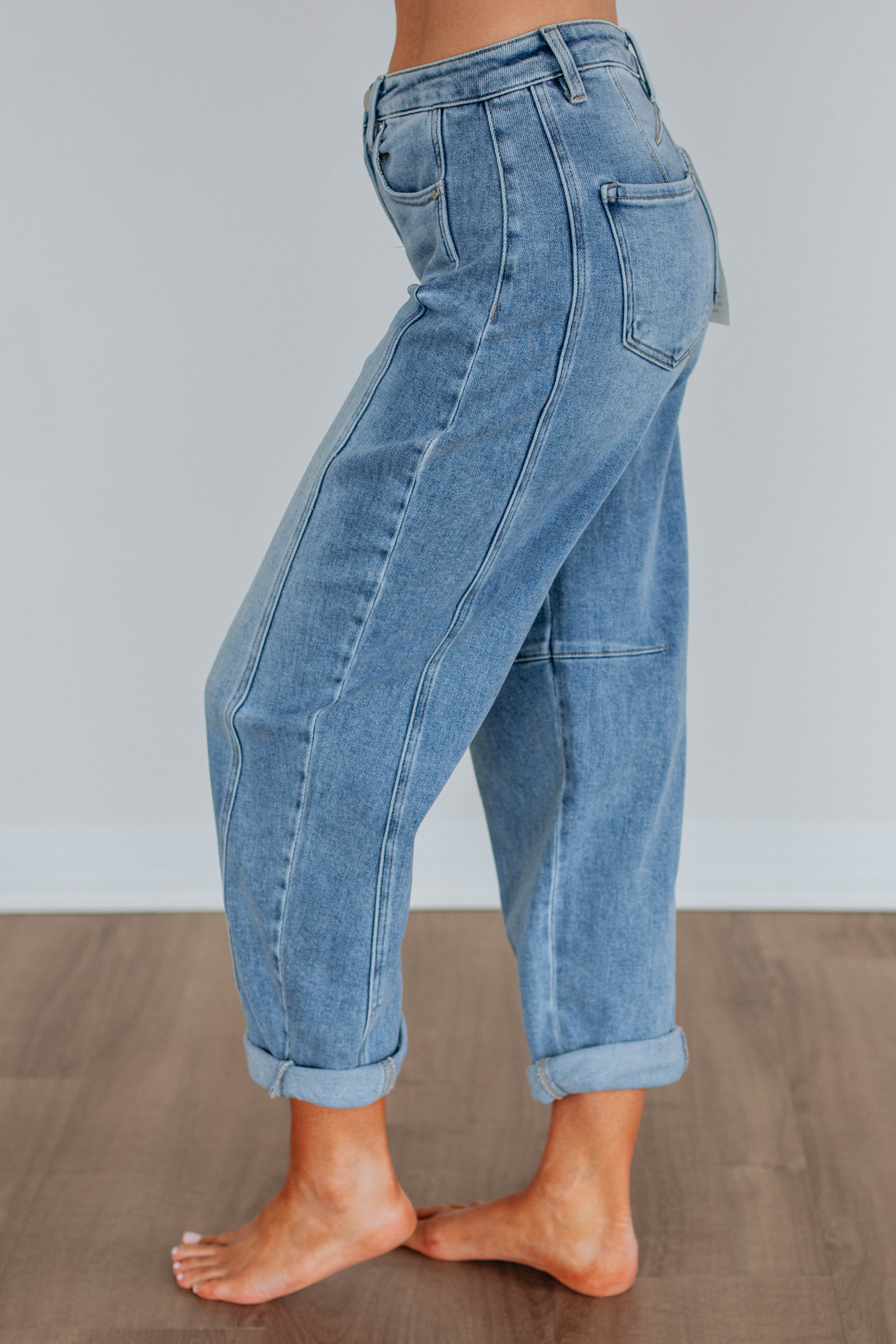 Caleb Risen Jeans - Medium Wash Distressed Denim Pants for Men | Comfortable & Stylish for Casual Wear, Dating & Night Out