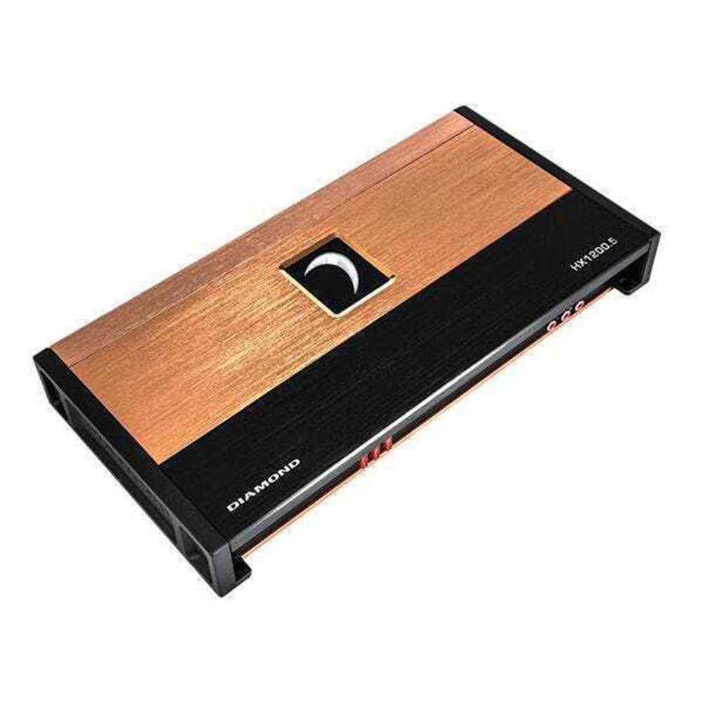 Diamond Audio HX1200.5 1200W RMS HEX Series 5-Channel Class D Car Amplifier - Premium Full Range Sound for Cars, Trucks & SUVs | Perfect for Audio Upgrades, Bass Boost & Multi-Speaker Systems