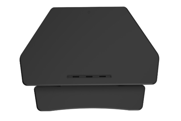 Ergonomic ARISE Corner Desk Riser with Free Anti-Fatigue Mat - Adjustable Standing Desk Converter for Home & Office Workspace (Ideal for Computer, Laptop, Monitor Setup)