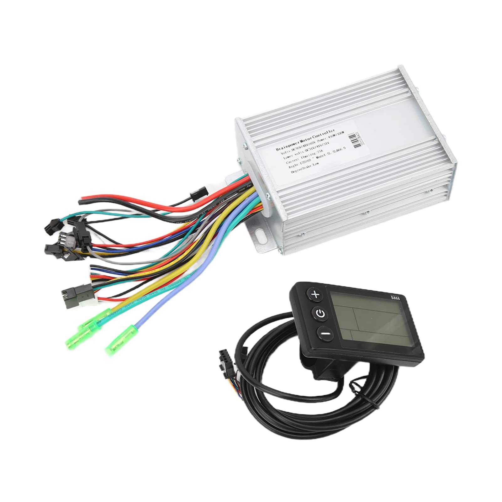 Rosvola Brushless Motor Controller - Aluminum Alloy Heat Dissipation for E-Bikes & Motorcycles - Perfect for Off-Road & Commuting