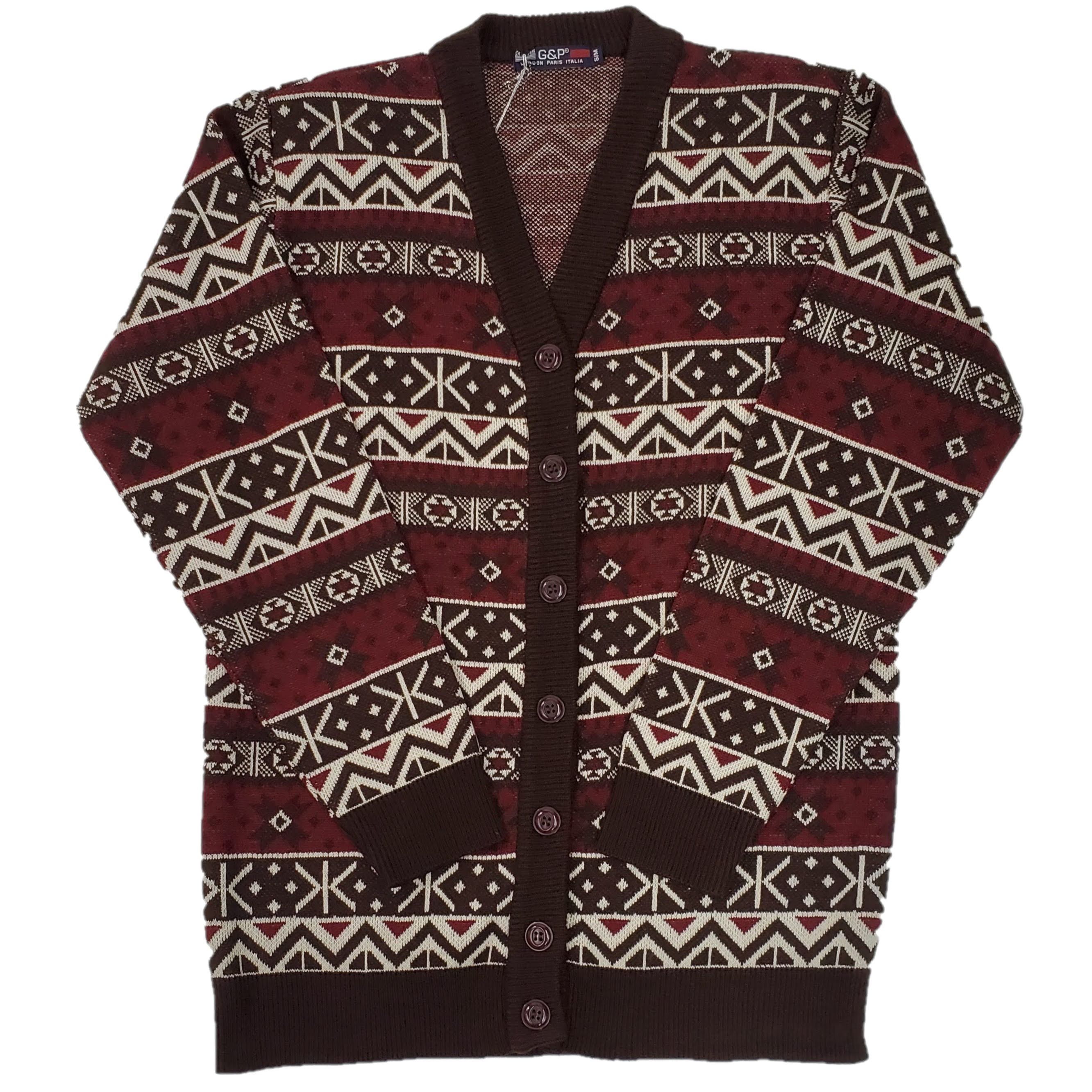Women's Jacquard Knit Long Cardigan Sweater - Elegant Loose Fit Open Front Cover Up for Fall & Winter, Perfect for Office, Casual Outfits and Layering