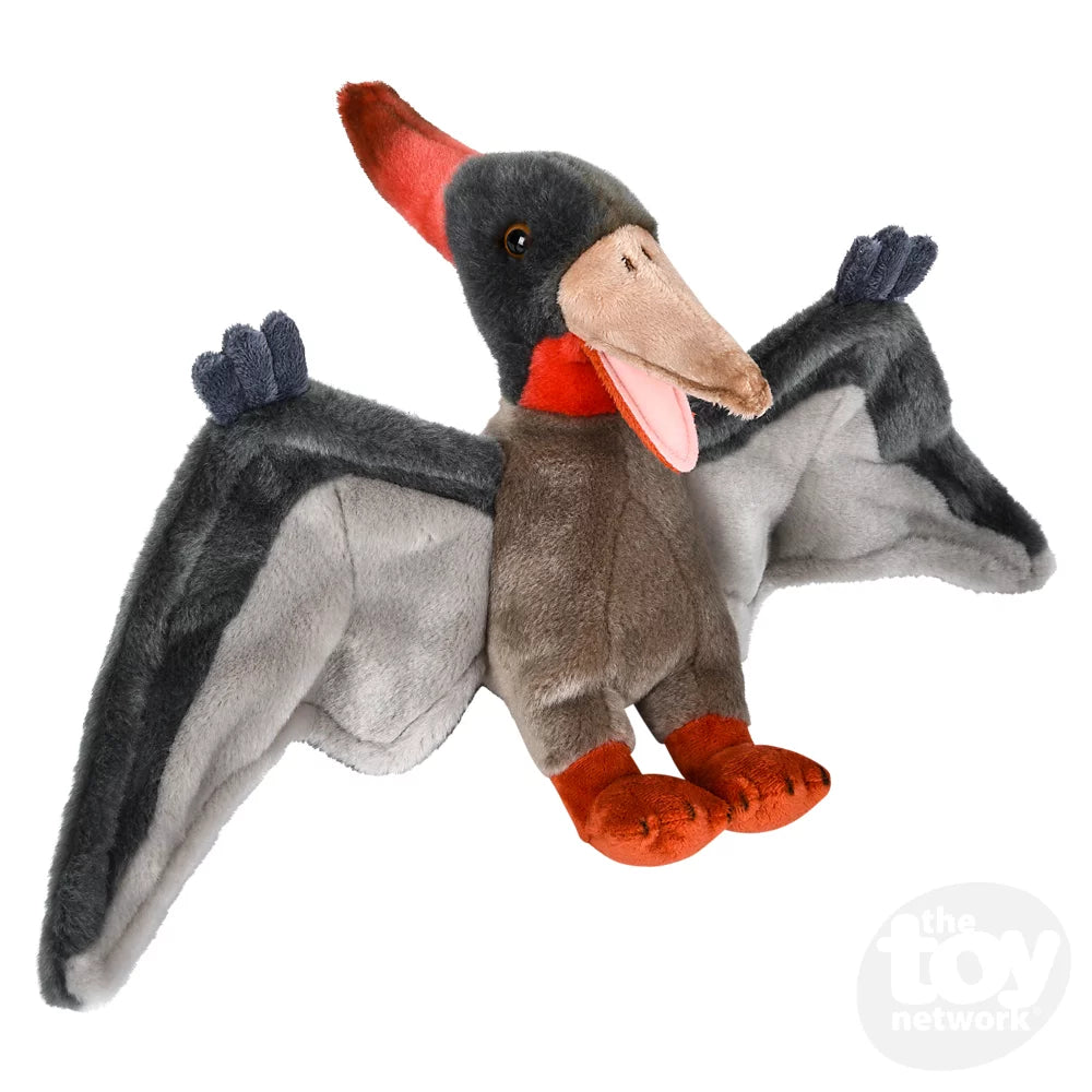 12 Heirloom Floppy Pteranodon Dinosaur Stuffed Animal - Soft Plush Toy for Kids, Perfect for Bedtime, Playtime & Dinosaur Themed Parties