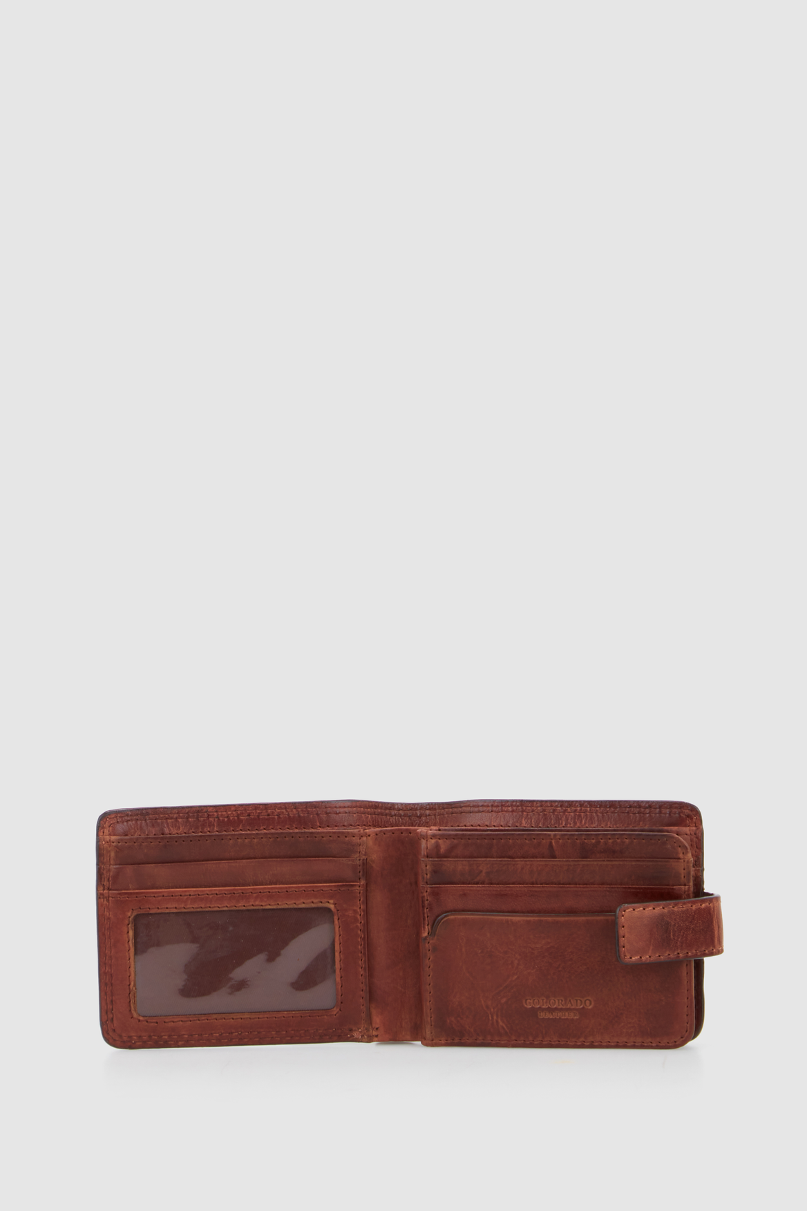 Premium Genuine Leather Tab Wallet for Men - Slim RFID Blocking Bifold Wallet with Money Clip - Perfect for Everyday Use, Travel & Business