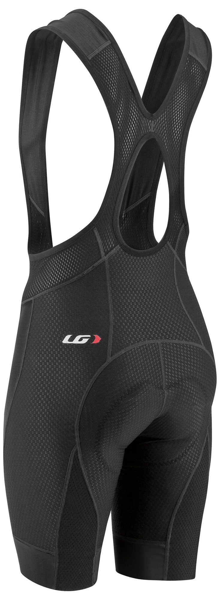 Louis Garneau Men's CB Carbon 2 Padded Sleeveless Cycling Bib Shorts - Breathable Performance Bike Shorts for Road Cycling & Indoor Training