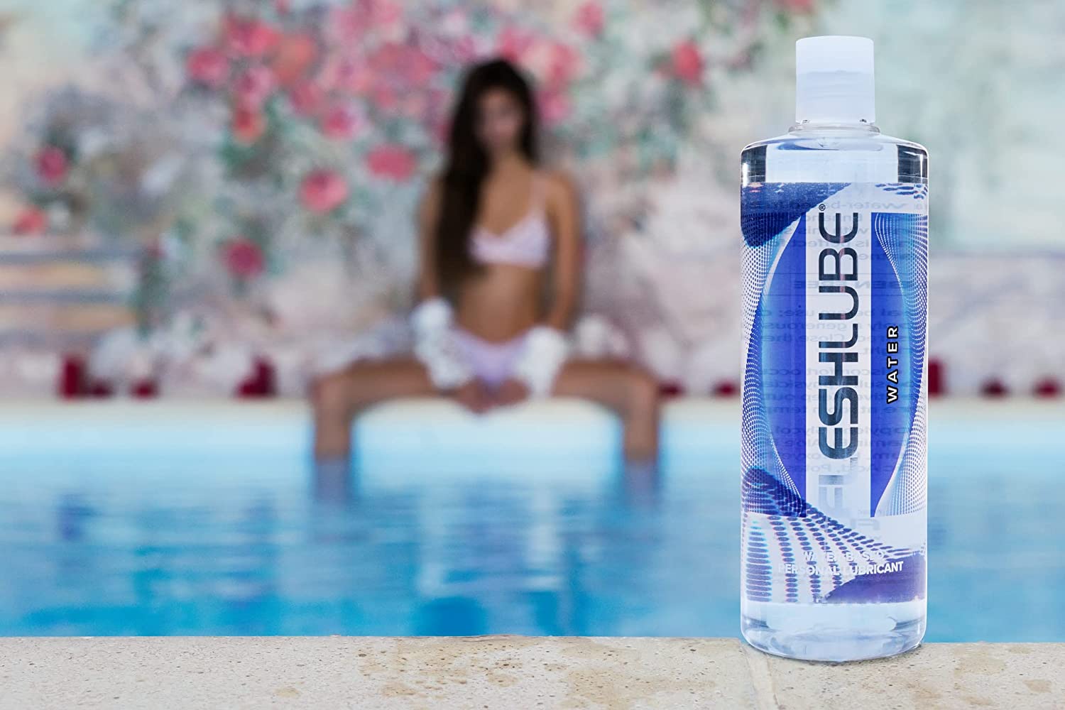 Water-Based Personal Lubricant Gel for Intimate Use - 500ML Fleshlight Compatible Lubricant - Long-Lasting & Gentle Formula for Enhanced Pleasure & Comfort - Perfect for Couples, Solo Play & Adult Toys