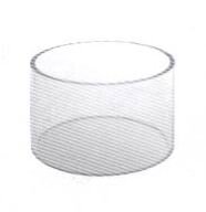 Quartz Cuvette for Reflection Measurements - 73ml Cylindrical Cell Without Lids | Laboratory Spectroscopy, Chemical Analysis & Optical Experiments