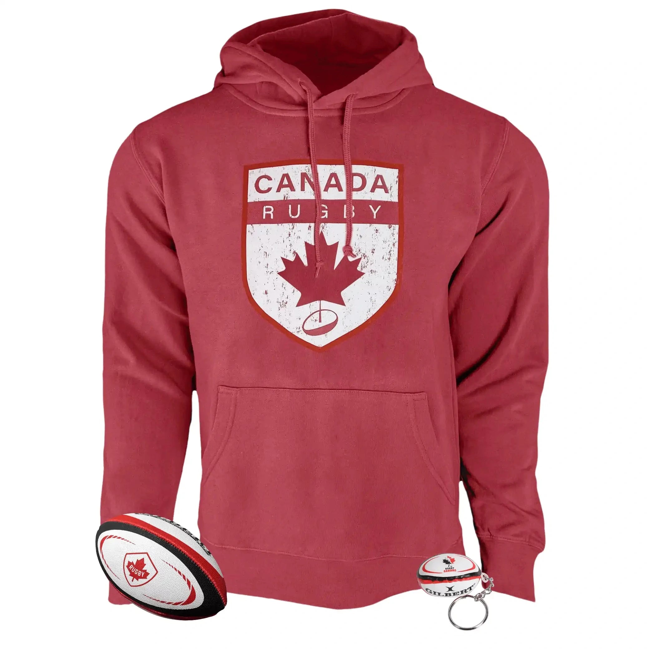 Canada Rugby Hoodie Gift Set - Premium Men's & Women's Pullover Sweatshirt - Perfect for Game Day, Gifts & Casual Wear