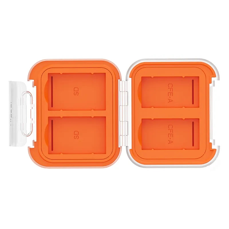 Ulanzi CC01 Mini Memory Card Case C055 - Compact SD Card Holder for Camera, GoPro, Drone - Portable Storage Organizer for Travel & Outdoor Photography
