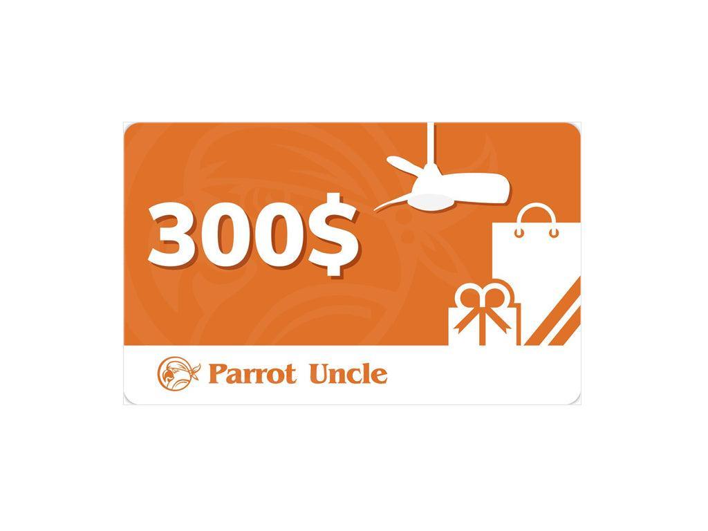 Parrot Uncle Gift Cards - Perfect for Birthdays, Holidays & Special Occasions | Online Shopping & Gifts for Loved Ones