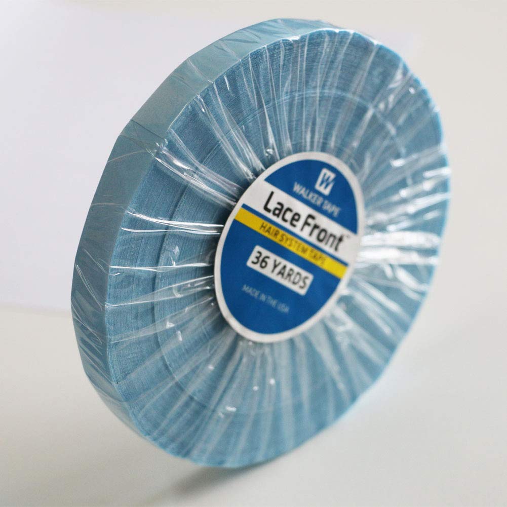 36 Yards Lace Front Wig Support Tape - 12mm Wide Super Strong Waterproof Adhesive, Double Sided Wig Tape for Human Hair Extensions, Toupees, Beards & Wigs - Secure All-Day Hold for Performances, Cosplay & Daily Wear