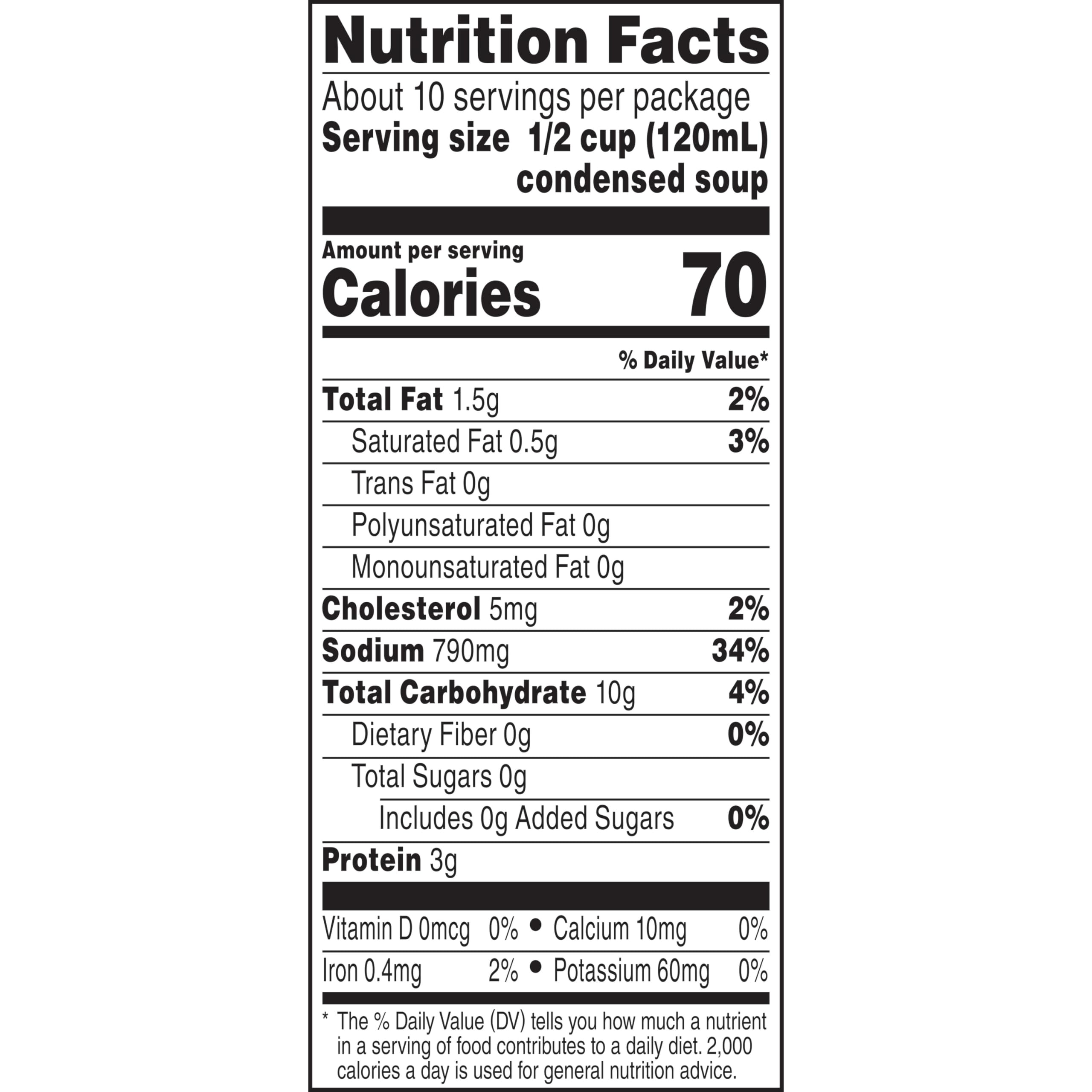 Campbell's Condensed Chicken & Stars Soup for Kids - 10.5 oz Cans (Pack of 24) | Quick & Easy Lunch, School Meals & Family Dinners | USDA Approved, Nutritious Comfort Food