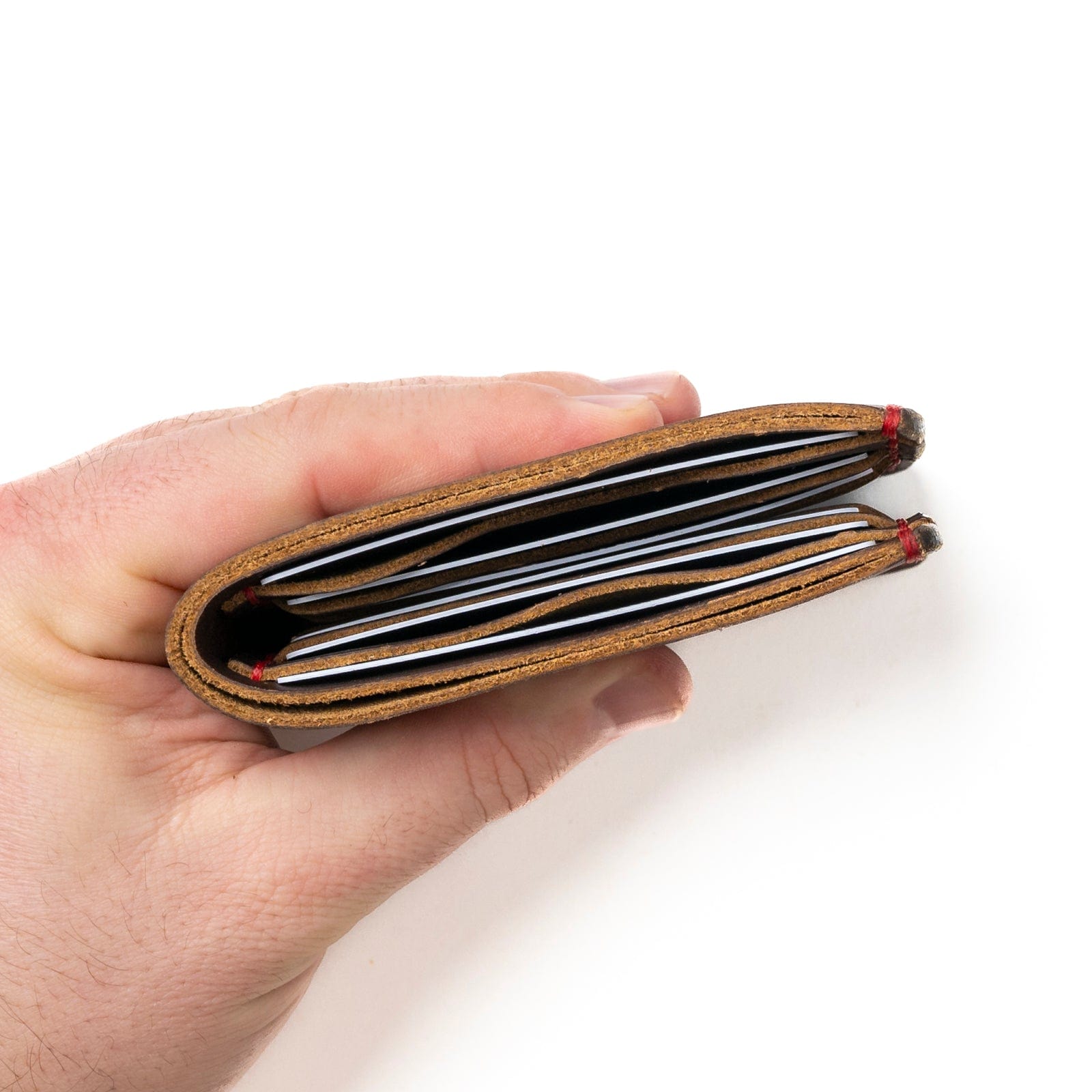 Genuine Leather Bifold Wallet for Men - Slim RFID Blocking Credit Card Holder with ID Window - Perfect for Everyday Use, Travel & Business