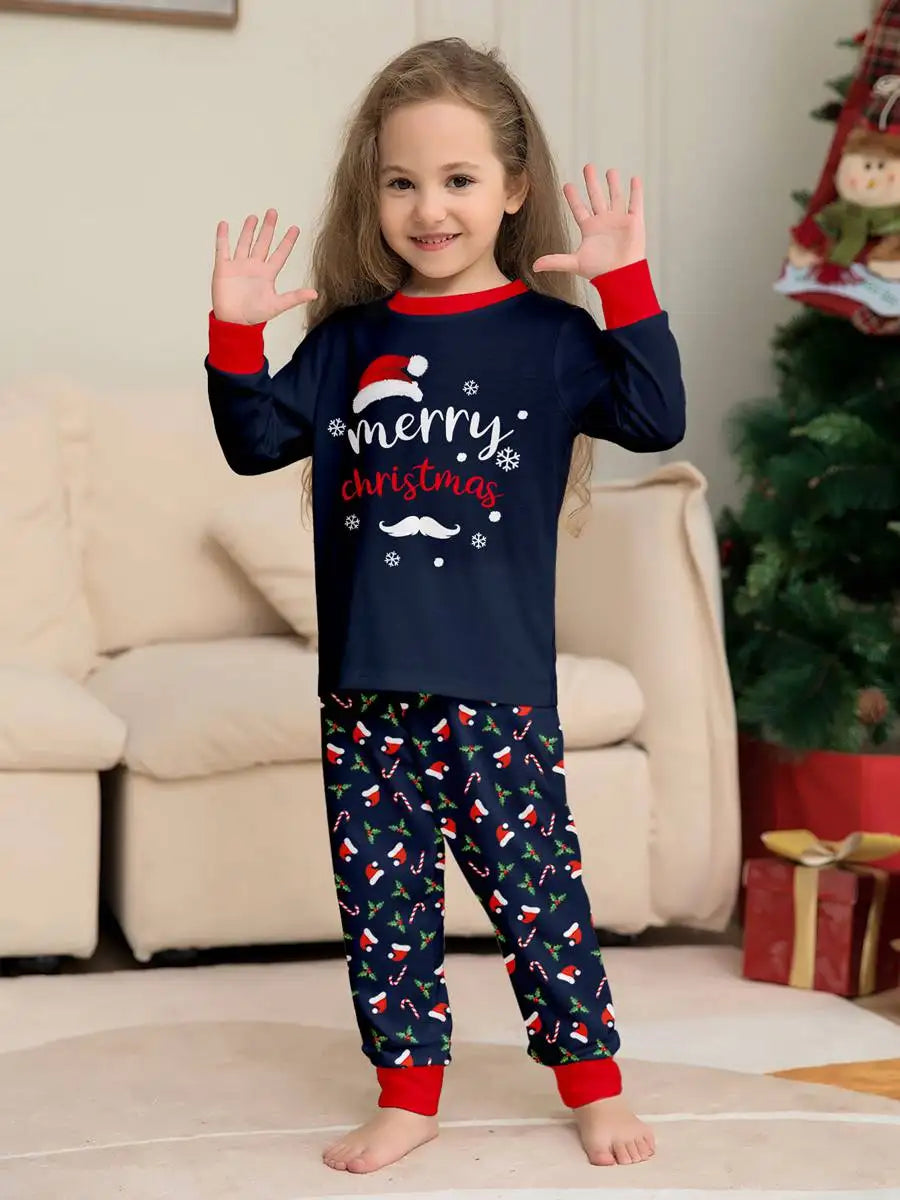 Printed Christmas Pajamas Sets for Family Matching Holiday Pjs - Cozy Festive Sleepwear for Christmas Morning & Family Photos