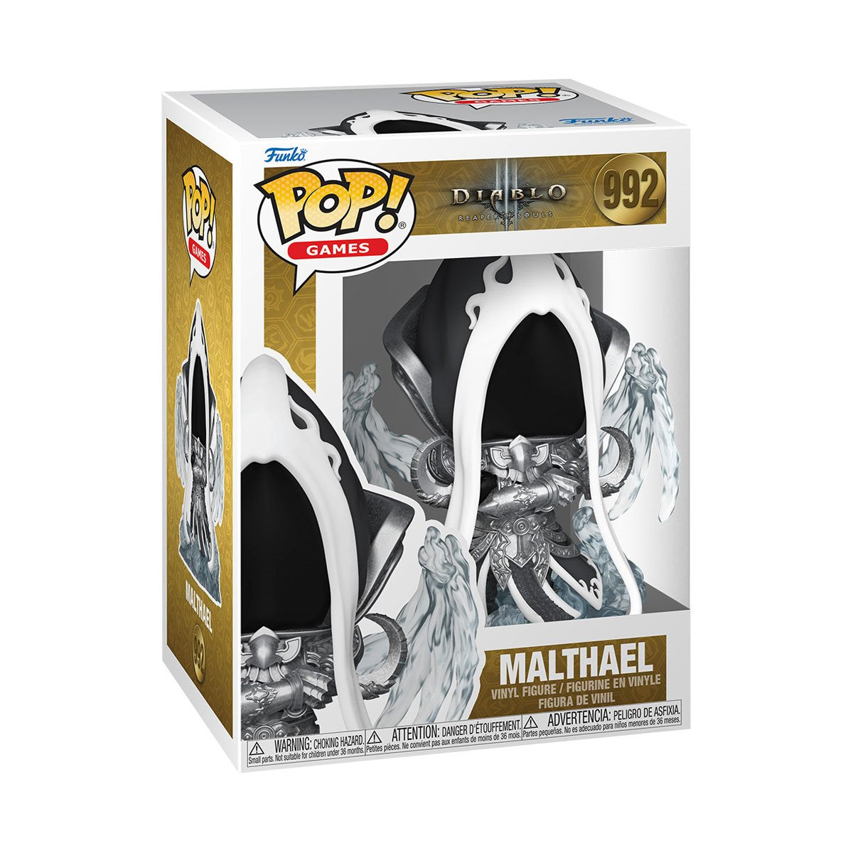 Diablo III: Reaper of Souls Malthael Funko Pop! Vinyl Figure #992 - Collectible Gaming Merchandise for PC & Console Gamers