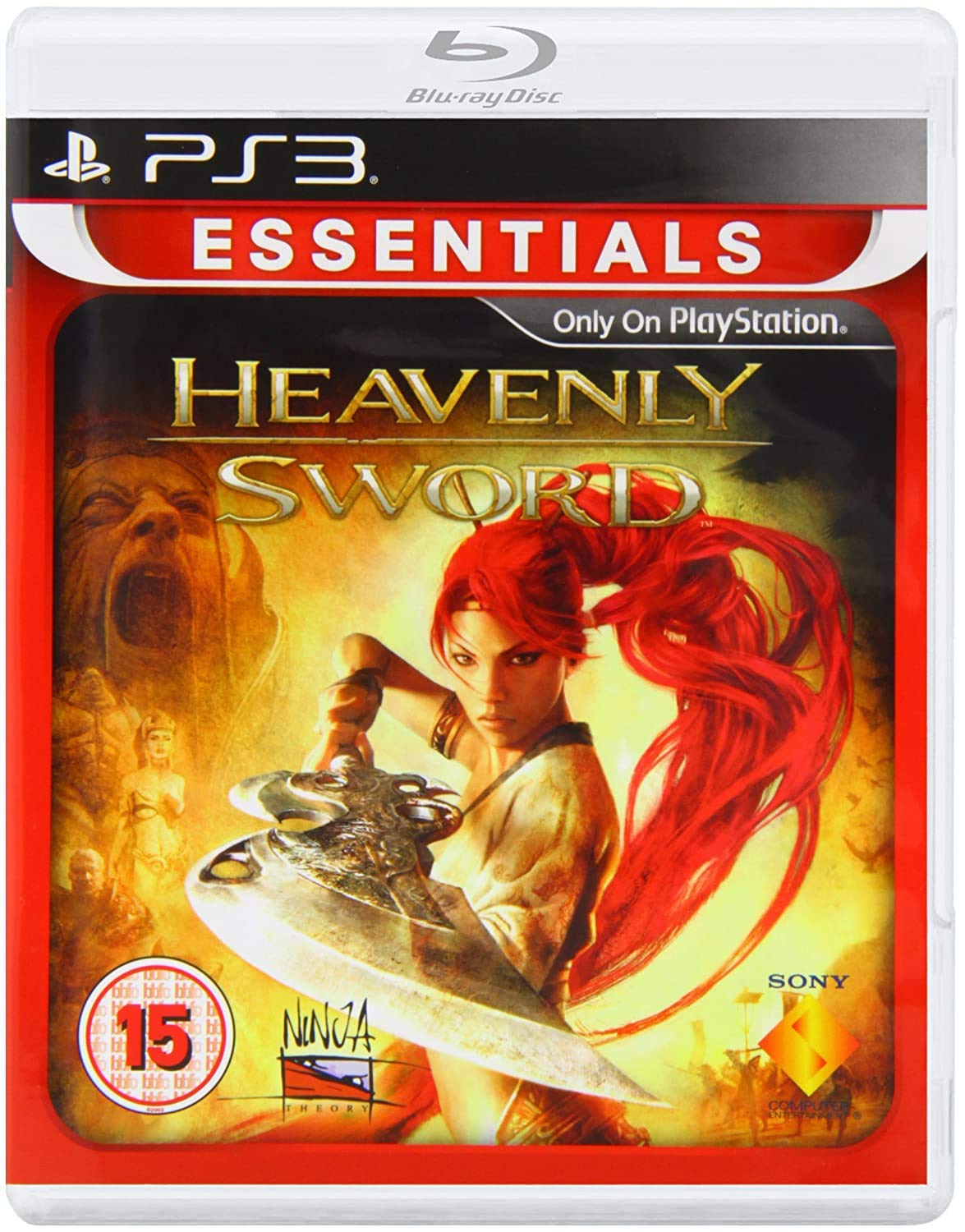 Heavenly Sword - PlayStation 3 Essentials (PS3) | Action-Adventure Game for PS3 | Perfect for Single-Player Story Campaigns & Collectors