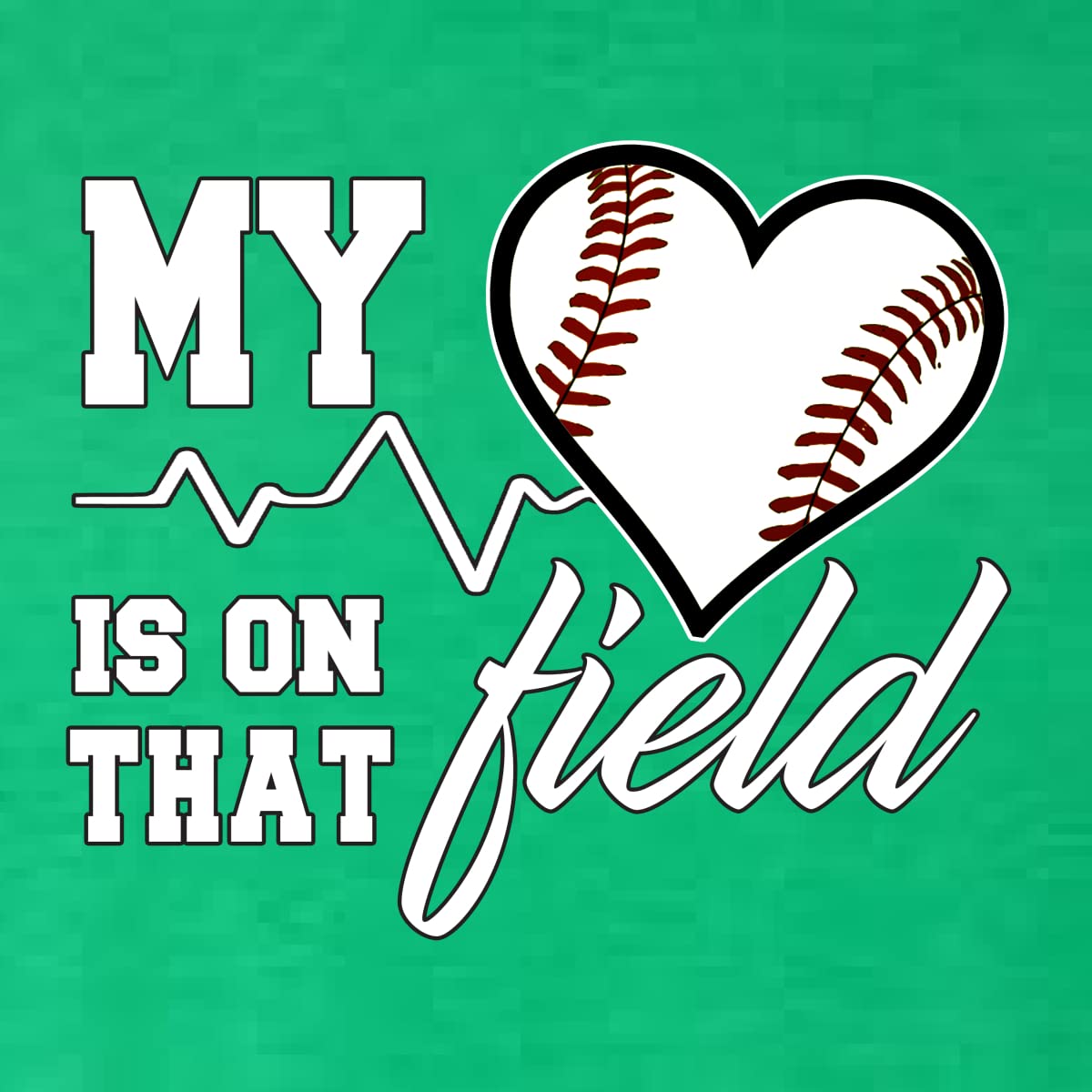 My Heart is On That Baseball Field Sports Tri-Blend Racerback Tank Top - Soft & Breathable Workout Shirt for Baseball Fans, Gym & Casual Wear