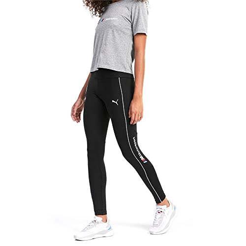 PUMA Women's BMW MMS High-Waisted Yoga Leggings - Breathable Workout Pants for Running, Gym & Lounge Wear