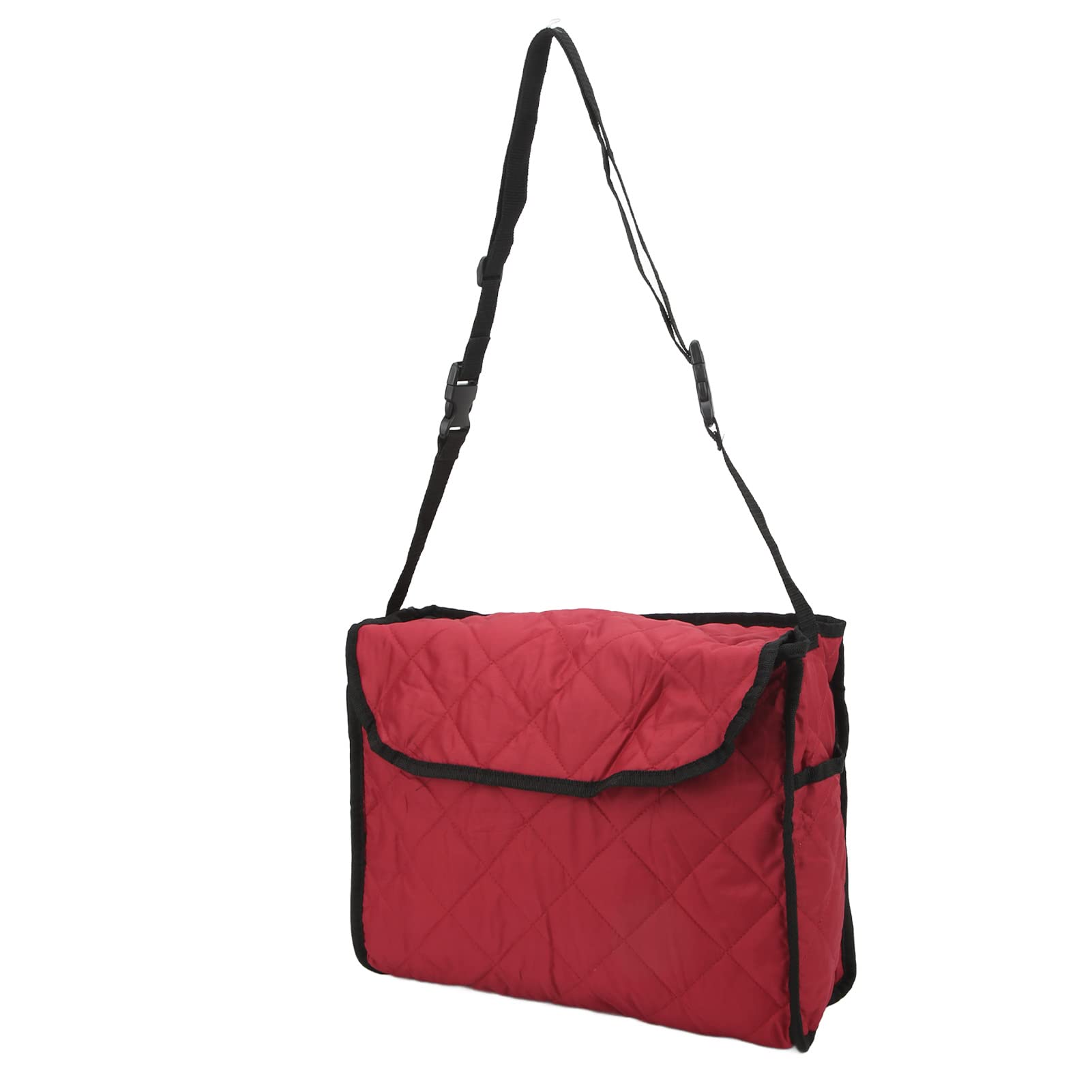 **Waterproof Wheelchair Backpack - Durable Storage Pouch for Wheelchairs & Walkers - Hands-Free Organizer for Daily Essentials (Wine Red) - Perfect for Travel, Shopping & Outdoor Activities**