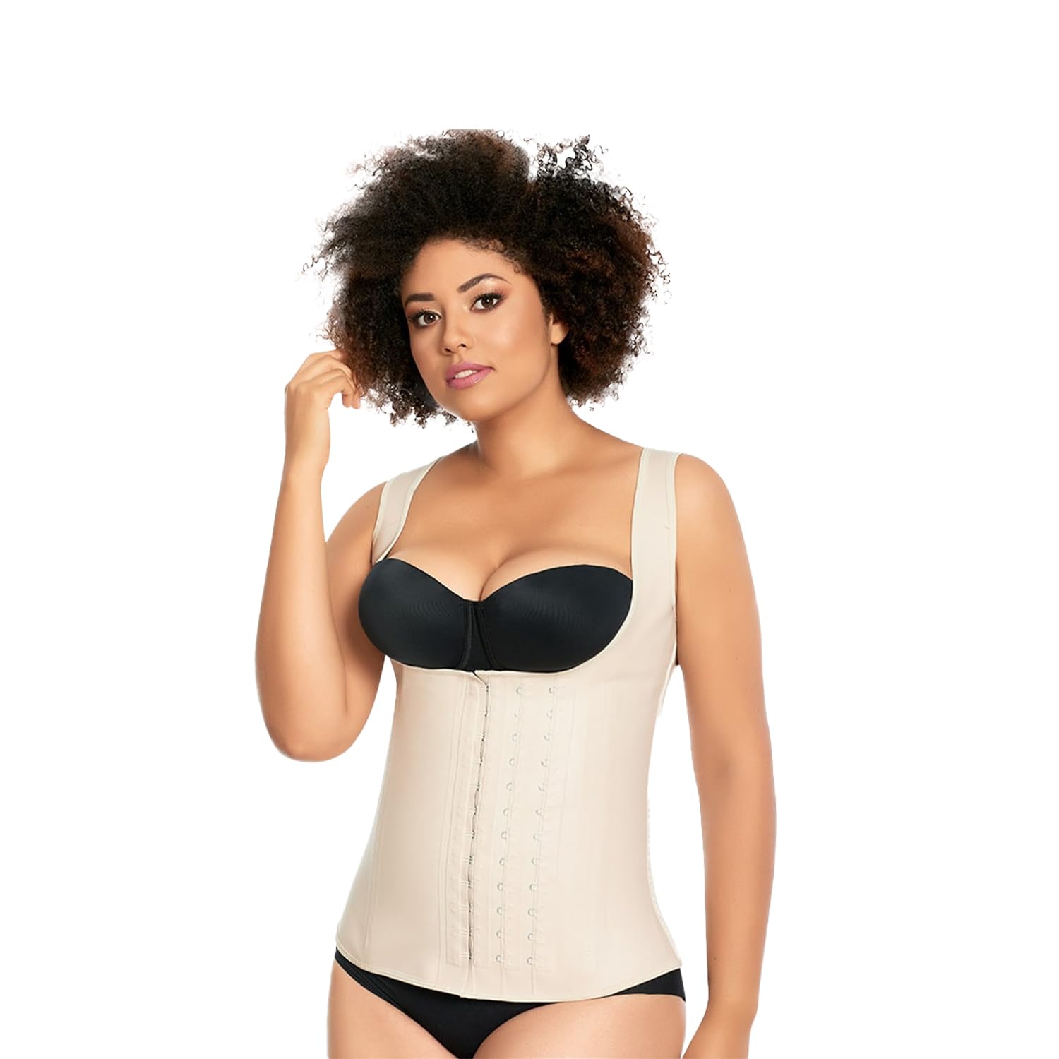 Women's Latex Waist Trainer Vest - Hourglass Figure Corset for Body Shaping & Slimming | Perfect for Tummy Control, Postpartum Recovery & Workout Support