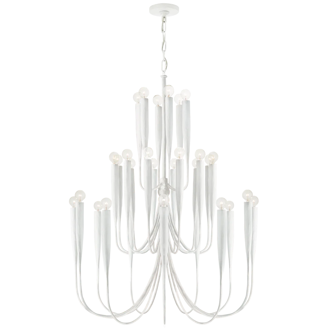 Acai Large Chandelier - Elegant Crystal Ceiling Light Fixture for Dining Room, Living Room & Bedroom Decor