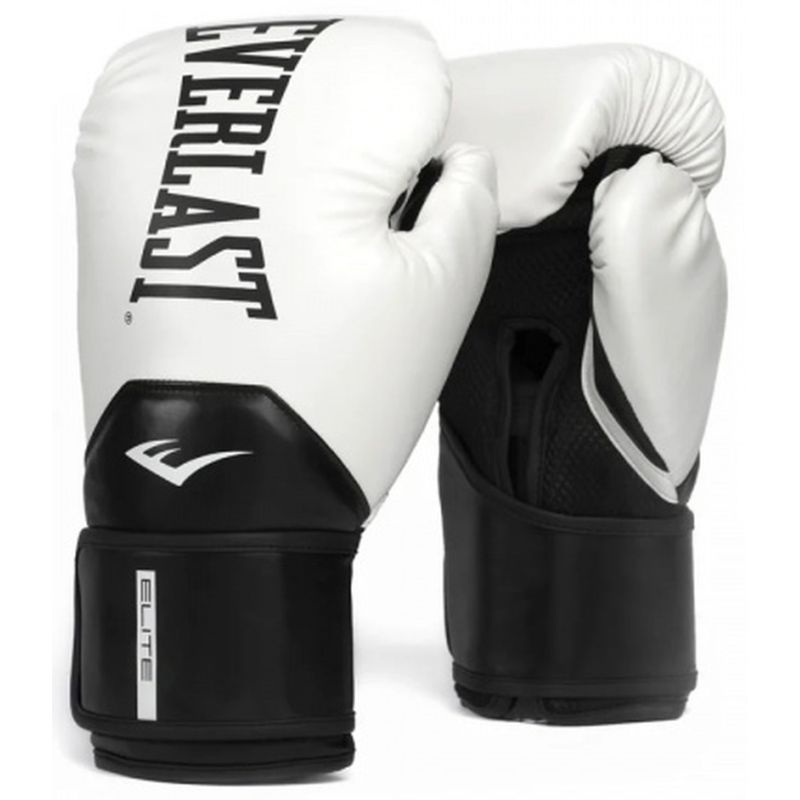 Everlast Elite2 16oz Boxing Gloves for Men & Women - Professional Training, Sparring & Heavy Bag Workouts - Premium Leather MMA, Kickboxing & Muay Thai Gear