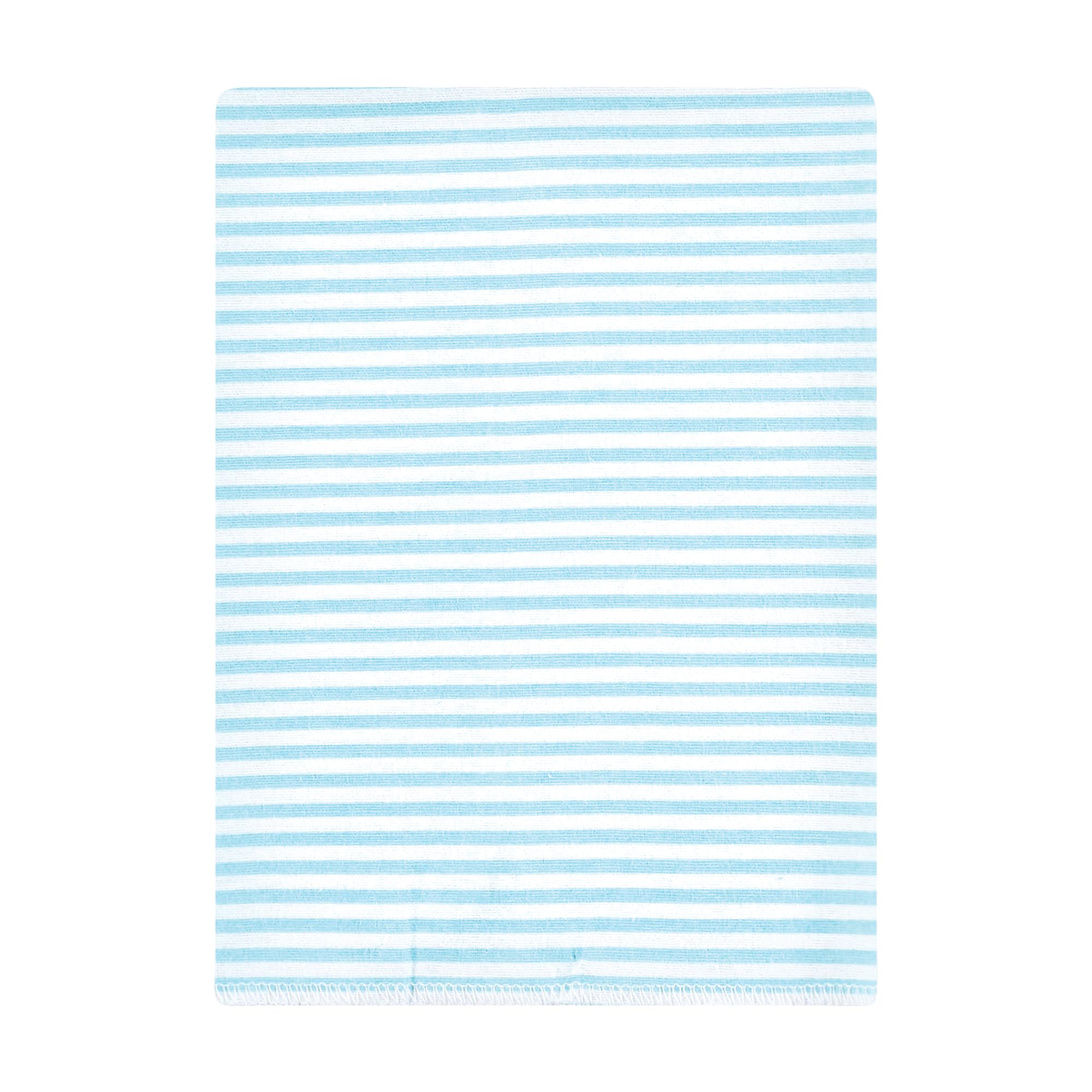 Hudson Baby Unisex Flannel Burp Cloths 12-Pack - Soft Teal Elephant Design - Perfect for Newborns & Infants - Ideal for Feeding, Spit-Up & Messy Moments