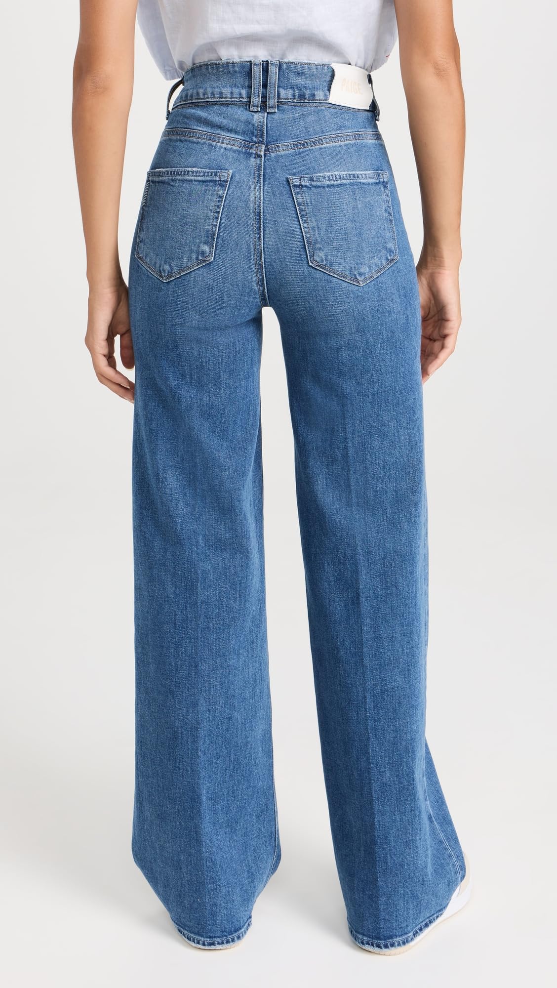 PAIGE Women's Sasha High Rise Skinny Jeans - Stretch Denim Pants for Casual Wear & Night Out