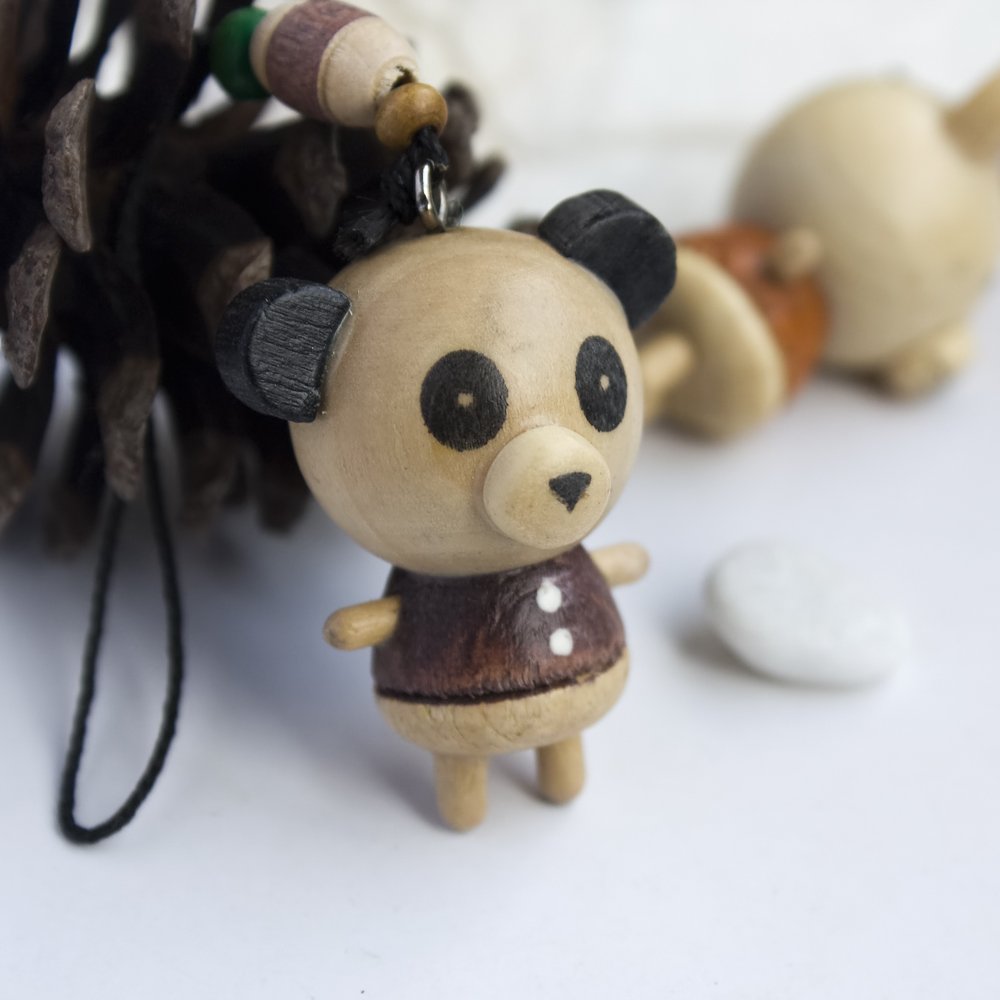 Animal Paradise-6 Cute Animal Phone Charm Strap - Camera & Handbag Accessory for iPhone, Samsung, DSLR - Perfect for Keychains, Gifts & Fashion Decor