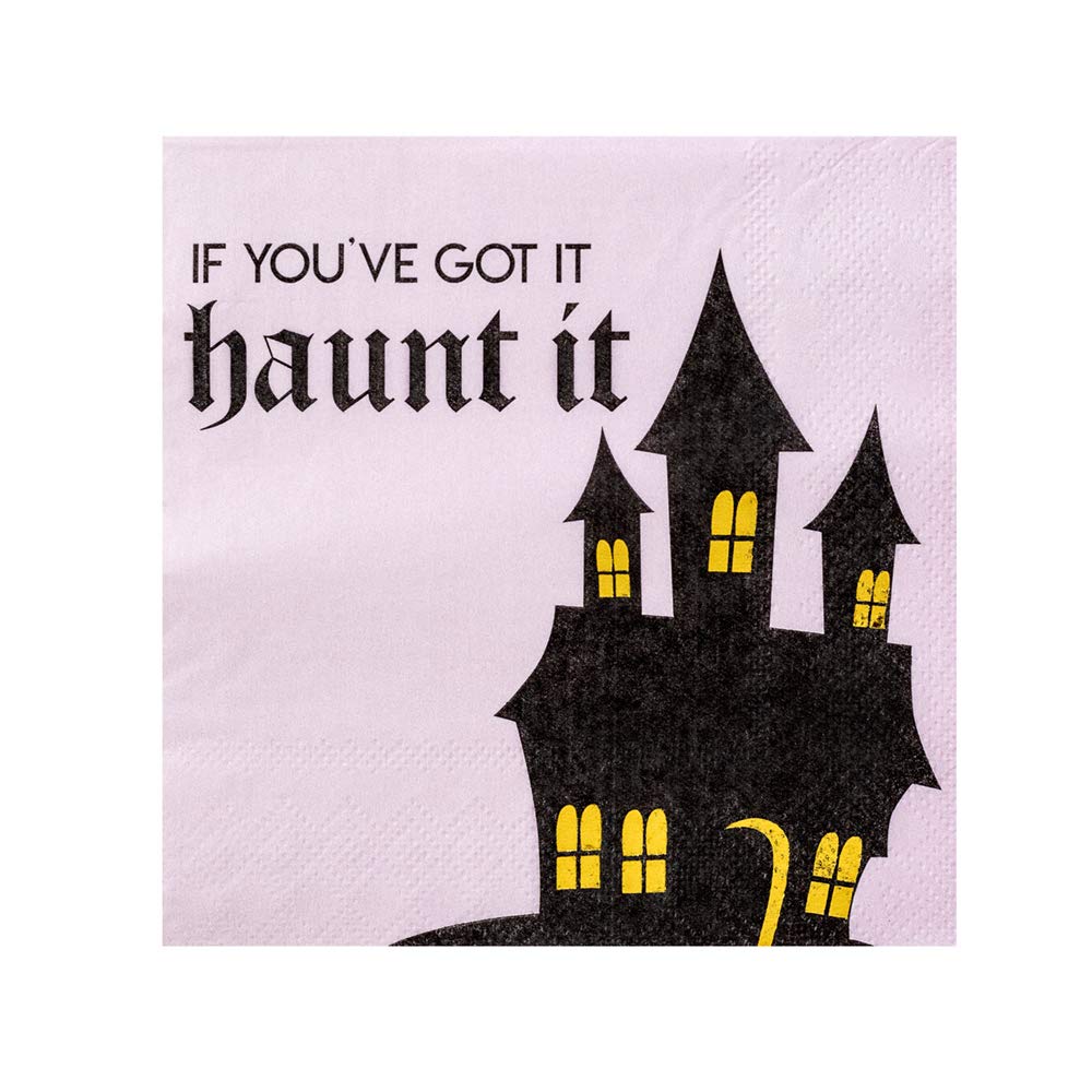 Halloween Cocktail Napkins 20 Pack - Premium Paper Party Supplies by Jollity & Co - Perfect for Halloween Decorations, Spooky Gatherings & Themed Parties - Great for Drinks, Appetizers & Festive Celebrations