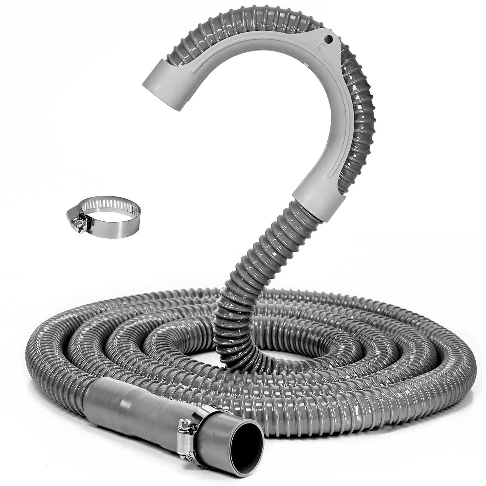8Ft Universal Washing Machine Hose Extension - Fit Most Washers for Laundry Rooms
