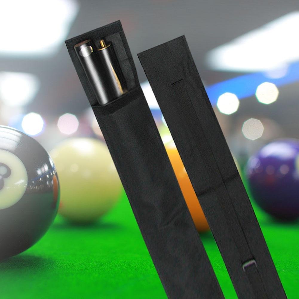 Pool Cue Bag for Kids & Adults - Durable Billiard Stick Storage Case for 1/2 & 3/4 Snooker Cues - Portable Carrying Bag with Protective Sleeves - Perfect for Travel, Practice & Tournament Play