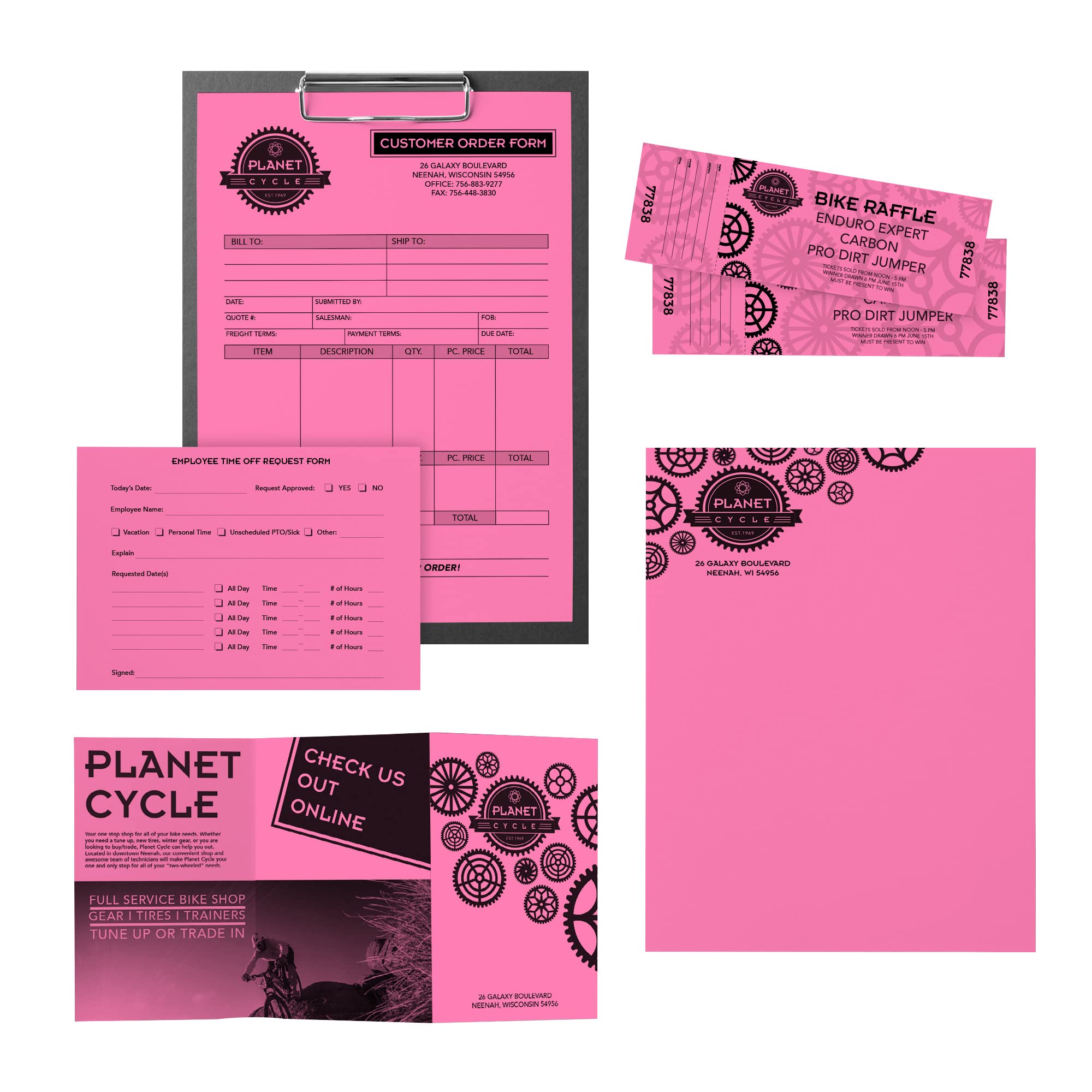 Neenah Astrobrights® Bright Color Paper - 24 Lb, Letter Size (8.5
