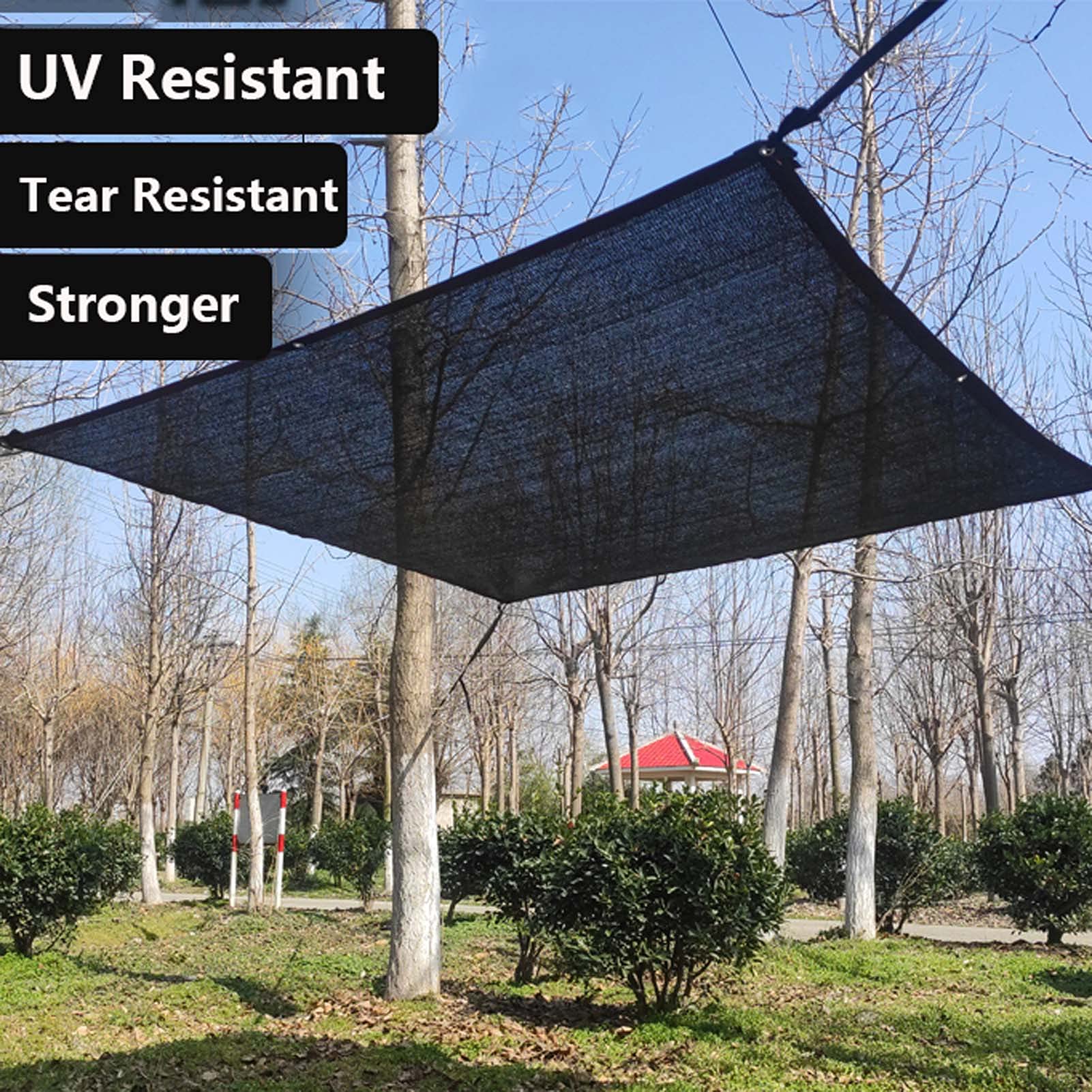 70% UV Resistant Shade Cloth - 20x20FT Sunblock Greenhouse Cover & Garden Netting for Plants, Flowers, and Vegetables | Perfect for Greenhouses, Patios, and Outdoor Sun Protection