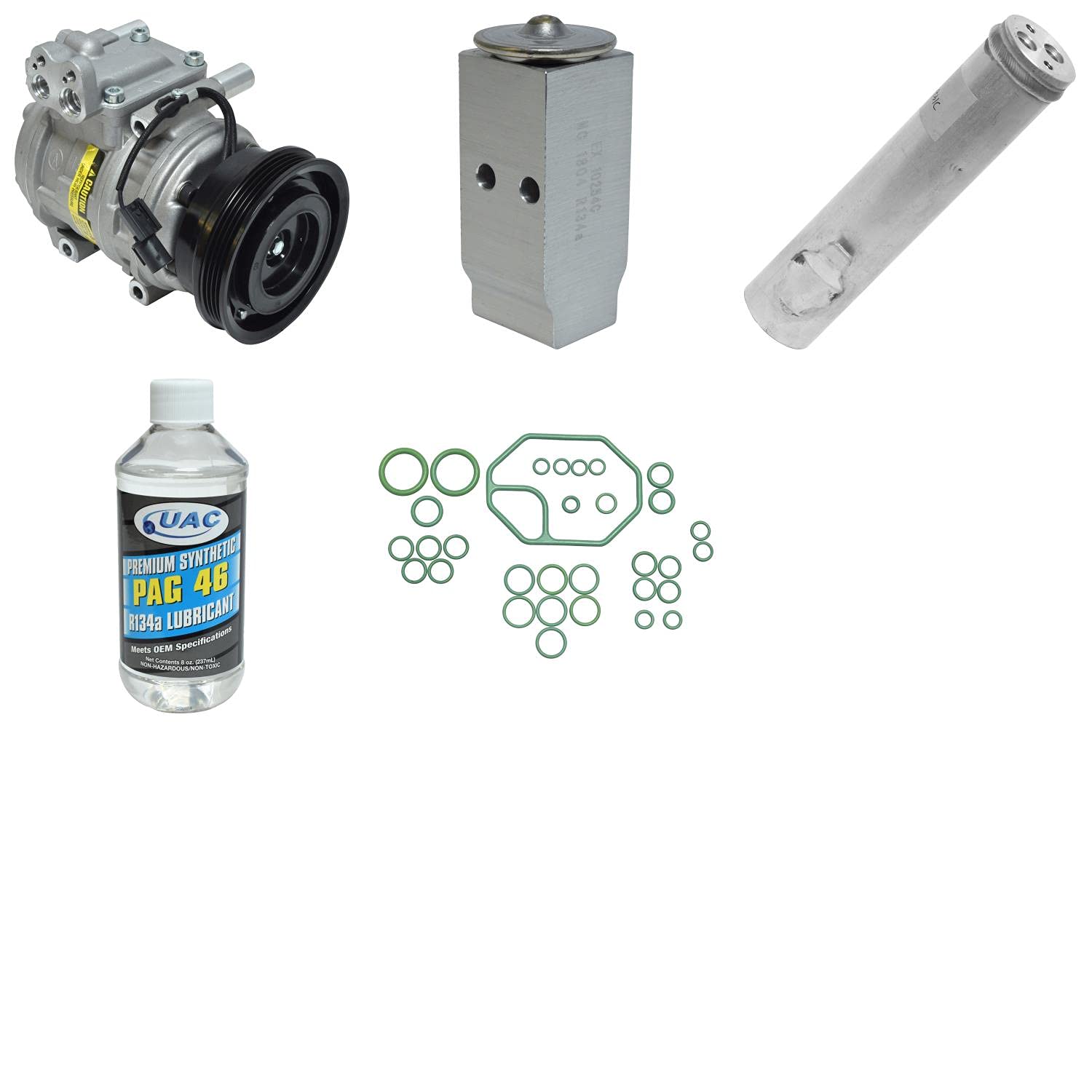 KT 5306 A/C Compressor and Component Kit - Complete Car AC Repair Kit for Efficient Cooling System Replacement | Perfect for DIY Mechanics & Professional Auto Shops