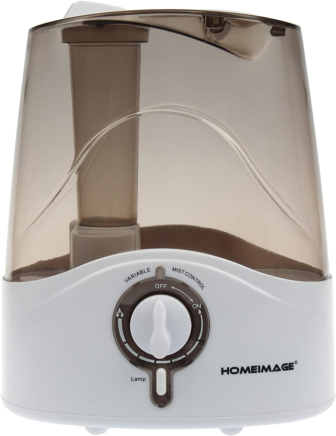 4.5L Cool Mist Humidifier by HOME IMAGE - Ultrasonic Quiet Air Humidifier for Bedroom, Nursery & Office - HI HYB21 Model for Dry Air Relief