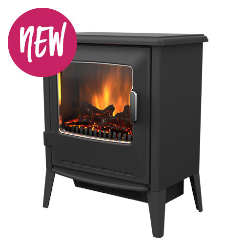 DIMPLEX RLY20 AU 2KW Riley Electric Fireplace Heater - Portable Space Heater for Home, Office & Bedroom - Realistic Flame Effect & Adjustable Thermostat