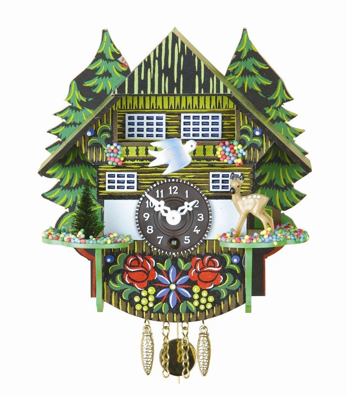 Authentic Trenkle Black Forest Cuckoo Clock - Handcrafted German House Style - Perfect for Home Decor, Gifts & Collectibles | Ideal for Living Room, Office & Cabin Decor