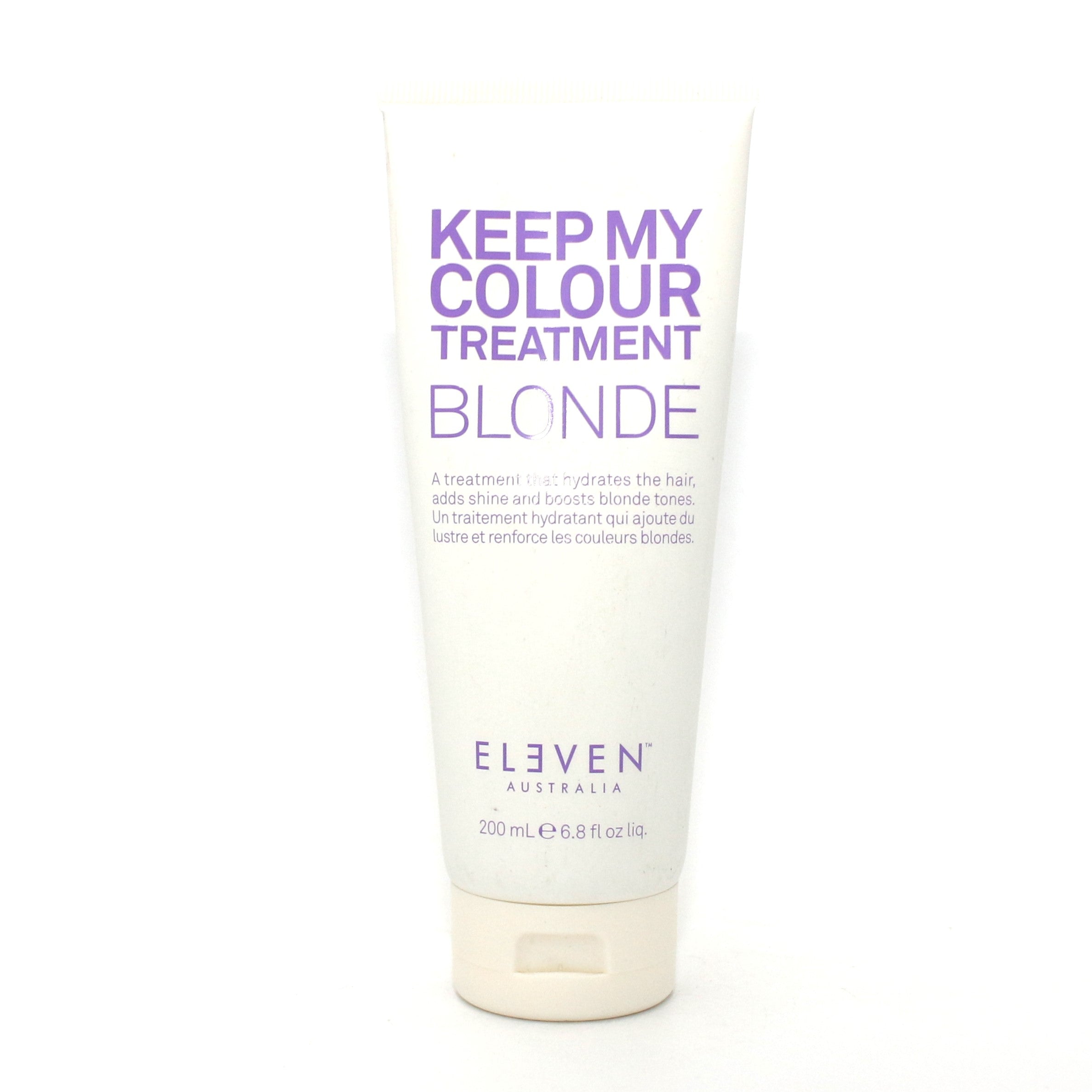 Eleven Keep My Colour Treatment Blonde 6.8 oz - Toning & Color Care for Blonde Hair - Perfect for Salon & Home Use