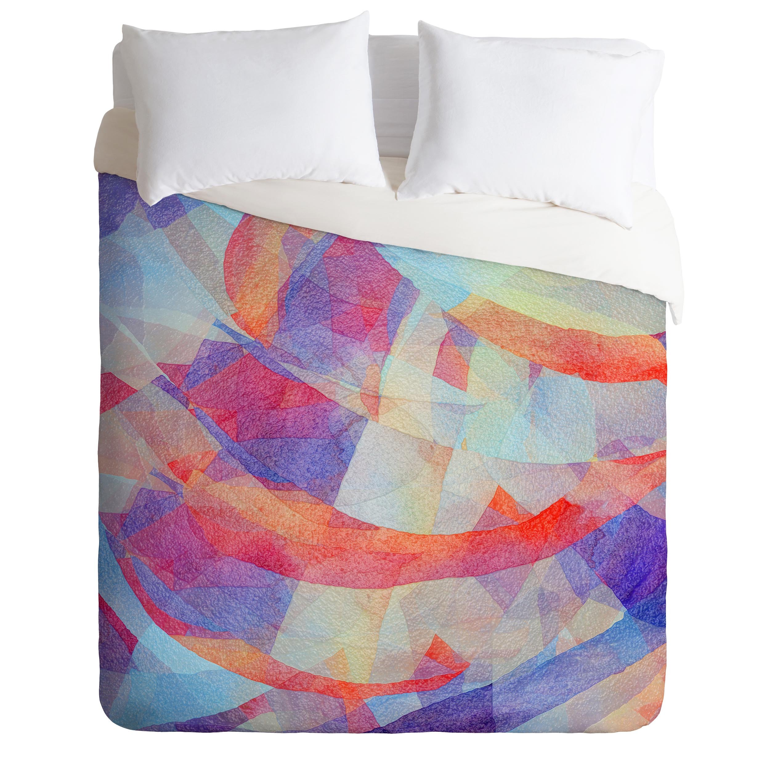 Deny Designs Jacqueline Maldonado Lightweight Duvet Cover Set - Twin/Twin XL Size, Soft & Breathable Bedding - Perfect for Kids Rooms, Guest Bedrooms & Dorm Decor