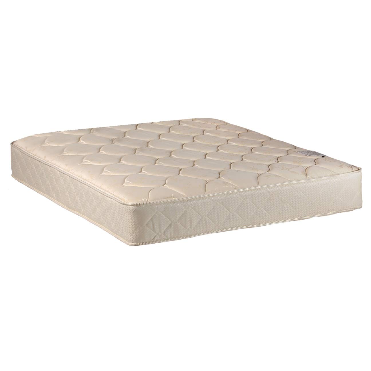 Dream Solutions USA Comfort Classic Gentle Firm 1-Sided Innerspring Mattress with Protector - Orthopedic Support, Fully Assembled, Long Lasting (Twin 39