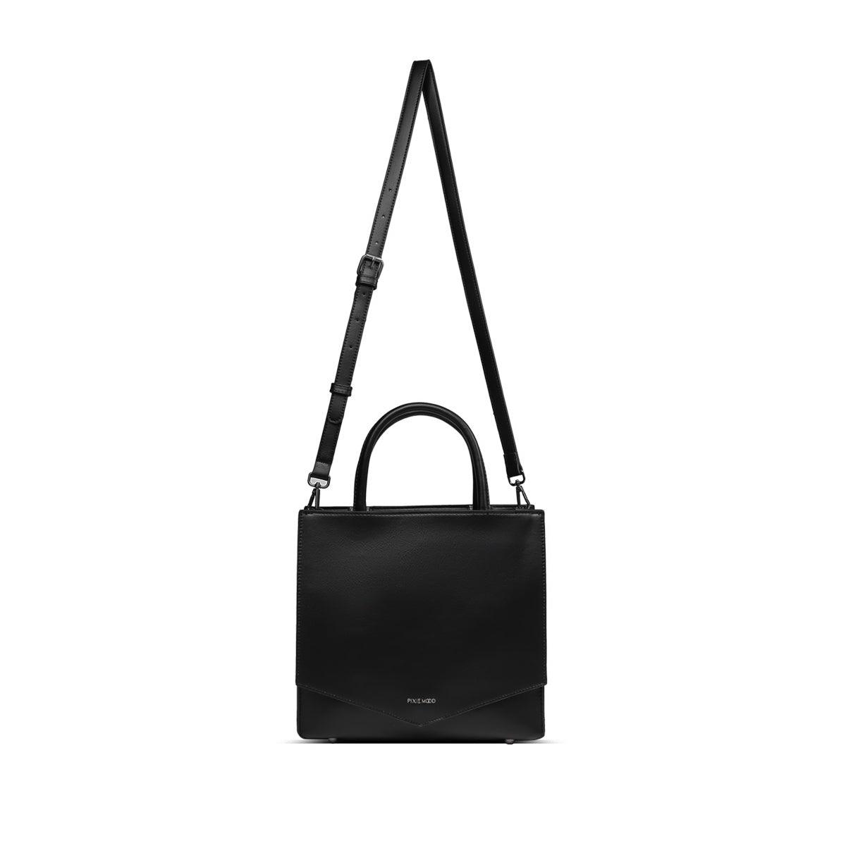 Caitlin Small Vegan Leather Tote Bag for Women - Stylish & Eco-Friendly Crossbody Purse in Multiple Colors | Perfect for Work, Travel & Everyday Use