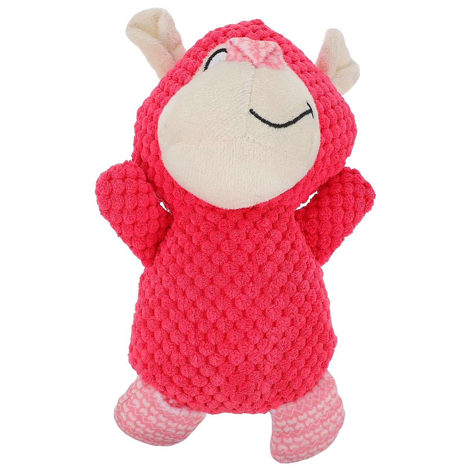 **POPETPOP Puppy Teething Toys - Squeaky & Crinkle Plush Monkey Dog Chew Toy for Teething Puppies - Interactive Pet Supplies for Puppy Training, Boredom Relief, and Dental Health**    *(Perfect for Puppy Teething, Playtime, and Interactive Training - Safe & Durable Chew Toy for Small to Medium Dogs)*