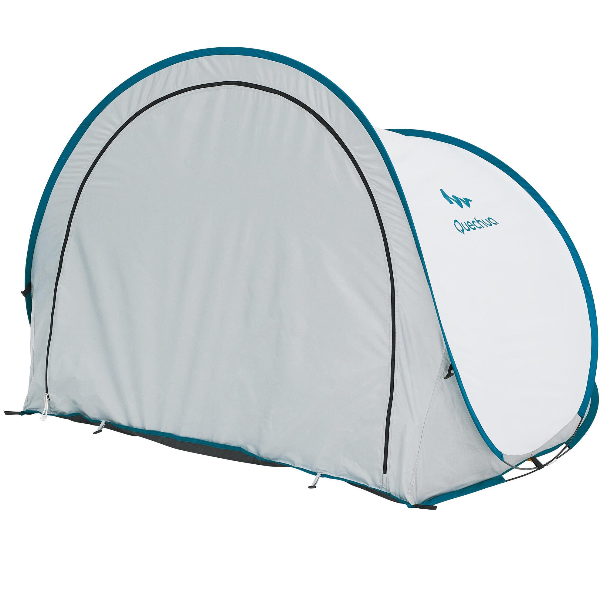 Quechua 22 Pop Up Extra Large Camping Beach Shelter - Sun Protection & Blackout Tent for Outdoor Adventures, Picnics, and Beach Trips