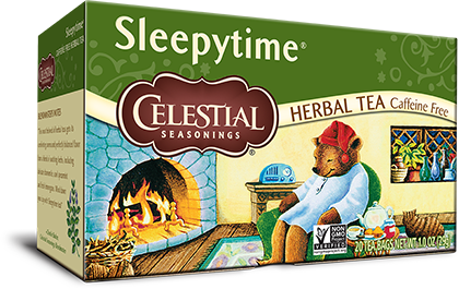 Celestial Seasonings Sleepytime Herbal Tea - Caffeine-Free Relaxation Blend with Chamomile & Mint for Better Sleep & Stress Relief | Perfect for Nighttime Routine, Bedtime Relaxation & Insomnia Relief
