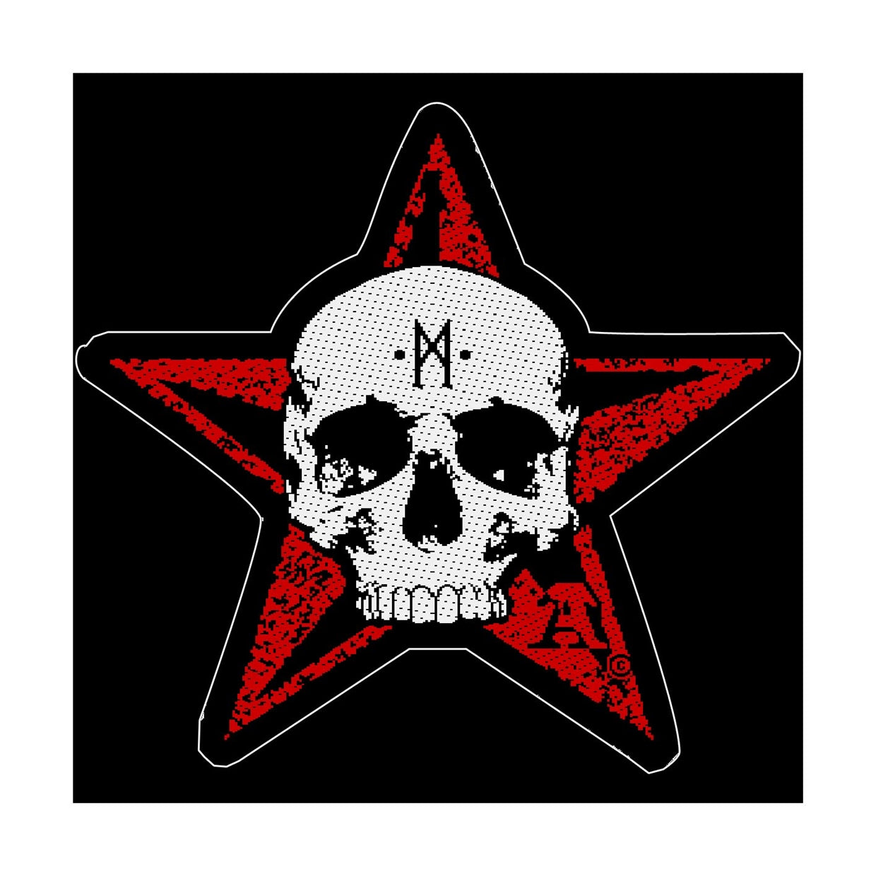 Alchemy Sew On Patch - Dead Man's Rest Embroidered Iron-On Badge for Jackets, Hats & Backpacks | Gothic Punk Accessories for DIY Clothing & Costume Design