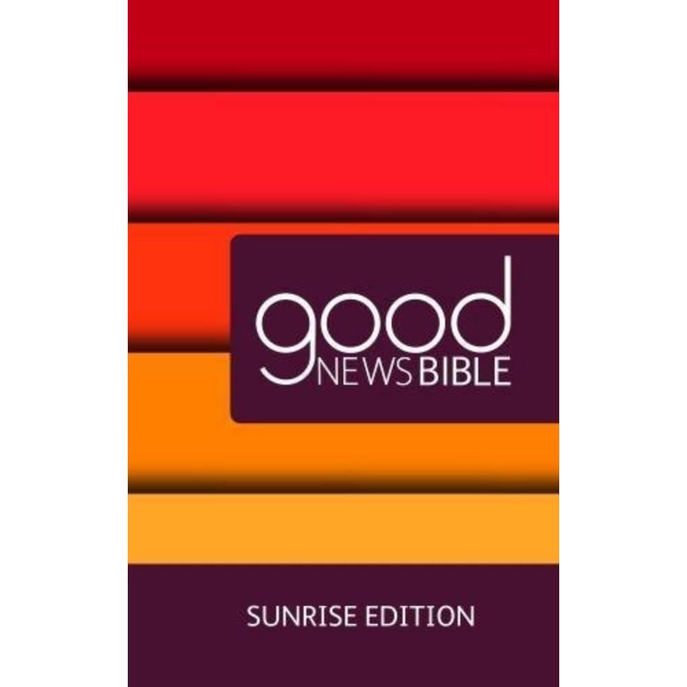 GNB Sunrise Bible - NIV Large Print Thinline Bible, Leathersoft Cover - Perfect for Daily Devotion, Church Services & Bible Study Groups