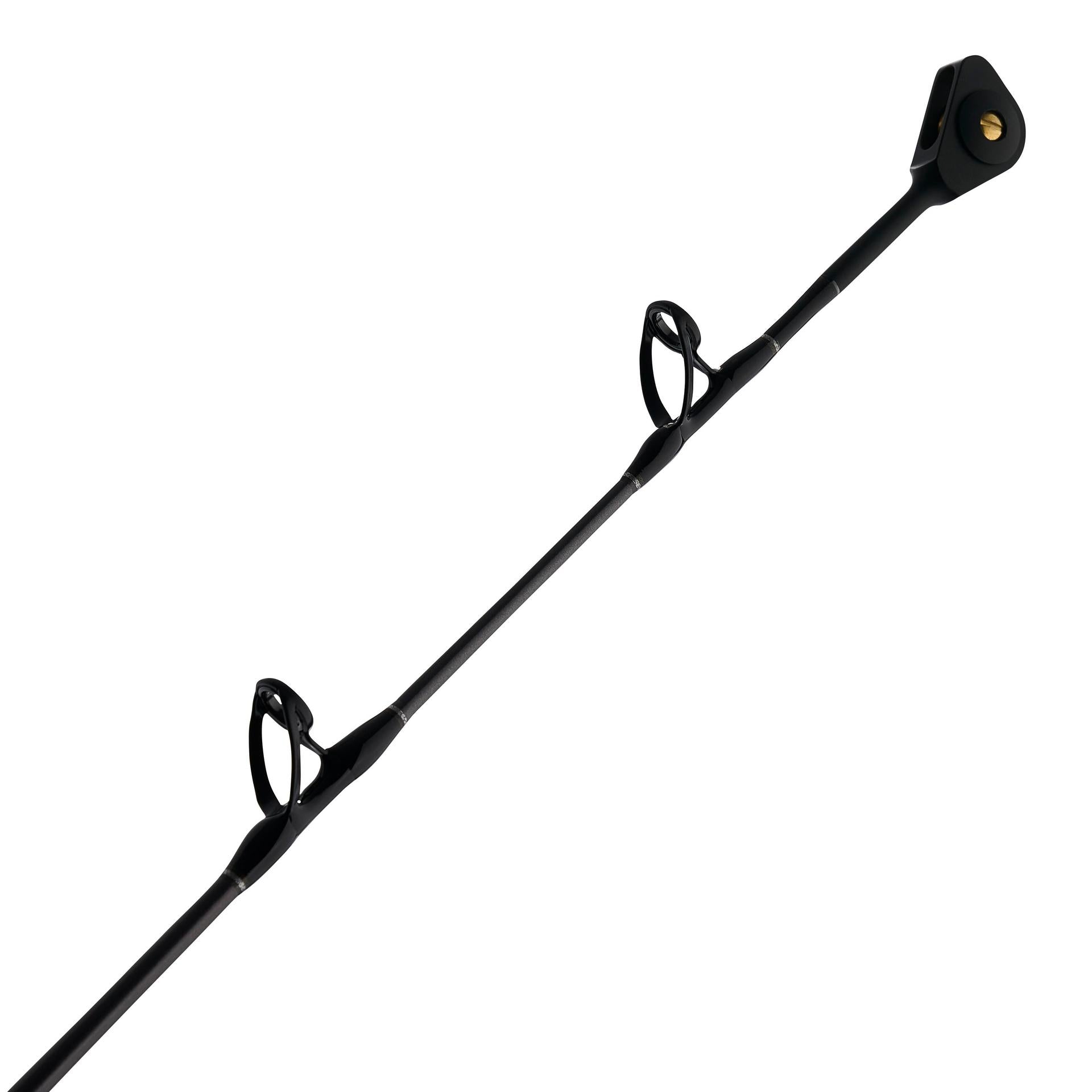 Ally™ II Straight Butt Conventional Boat Rod - Heavy Duty Saltwater Fishing Rod for Offshore & Deep Sea Angling - Perfect for Trolling, Bottom Fishing & Big Game Fishing