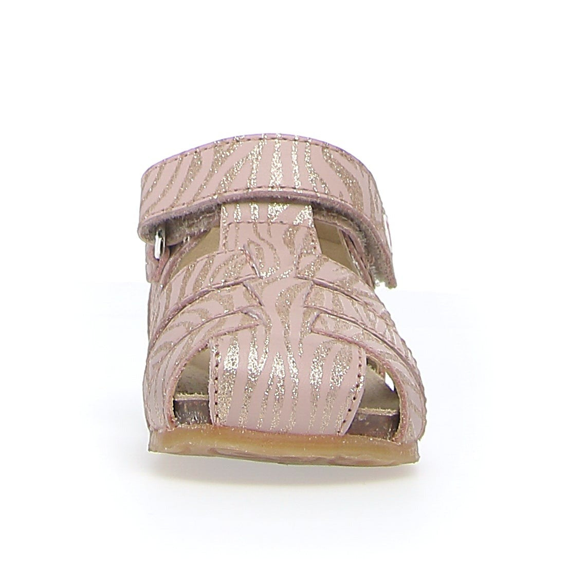Falcotto Alby Zebra Print Sandals for Girls | Comfortable Kids' Summer Sandals | Perfect for Beach, Pool & Outdoor Play